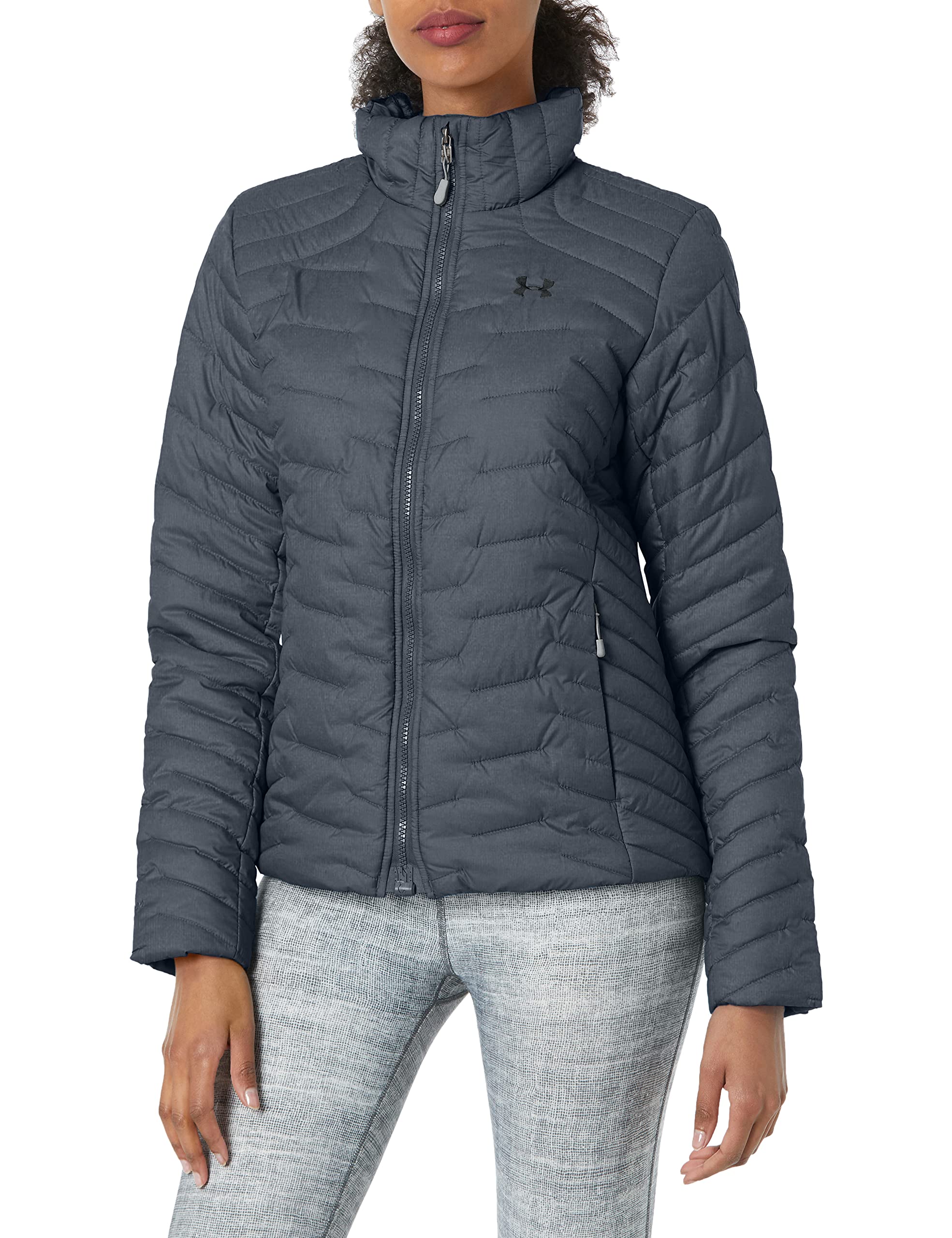 Under Armour Women's ColdGear Reactor Jacket - Lightweight Insulated Winter Coat for Running, Hiking & Outdoor Activities