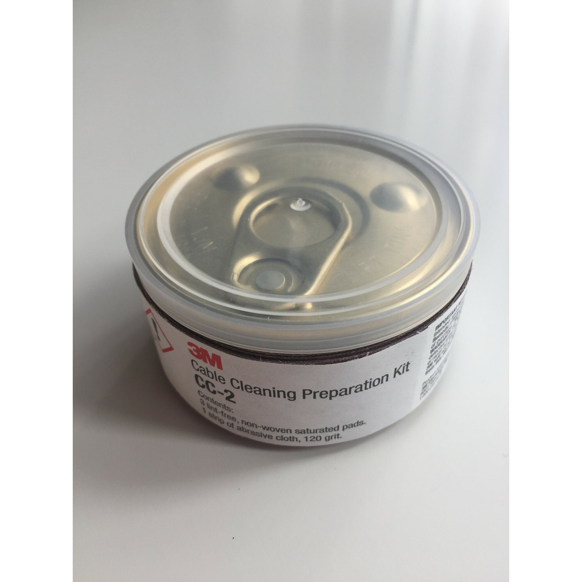 3M Cable Preparation Kit CC 3 - Professional Fiber Optic Cleaning Pads for Network Cables | Perfect for Data Centers, Telecom Installations & Home Networking Maintenance