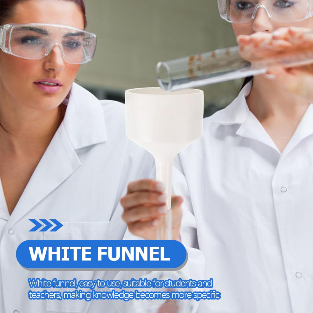 Premium Porcelain Buchner Funnel - Laboratory Grade Filtration Funnel for Chemistry Experiments & School Science Labs | Ideal for Vacuum Filtration, Organic Chemistry, and Student Lab Equipment