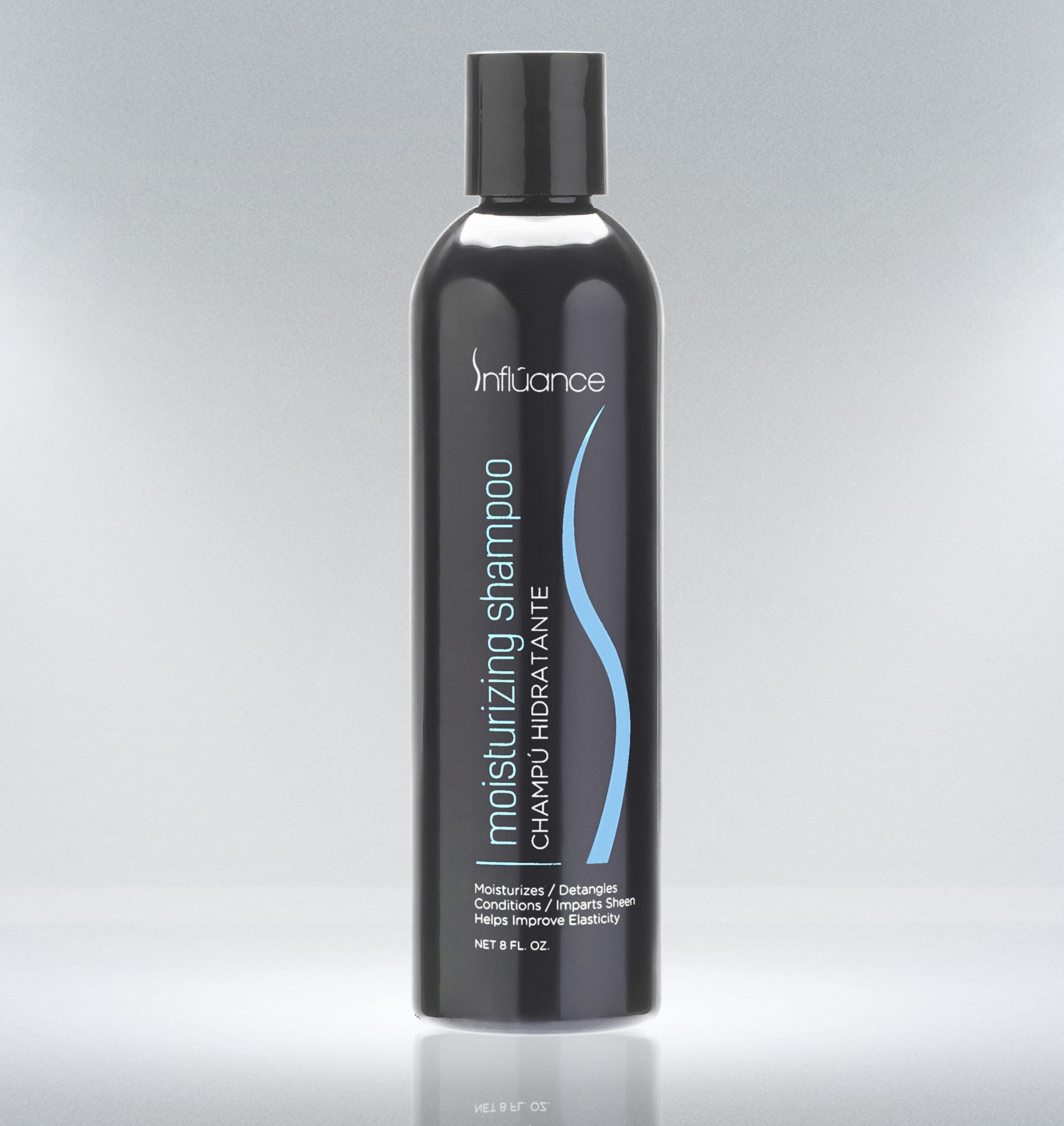 INFLUANCE Hydrating Shampoo for Dry & Damaged Hair - Sulfate-Free Moisturizing Shampoo with Argan Oil & Keratin - Perfect for Color-Treated & Curly Hair Care Routine