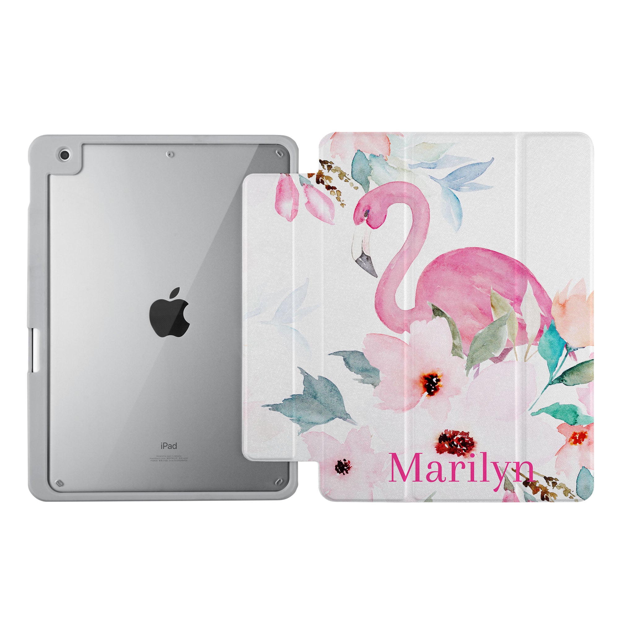iPad 360 Elite Case for iPad Pro/Air/Mini - Premium Rotating Stand Cover with Auto Sleep/Wake (Flamingo Pink) - Perfect for Work, Study & Travel Protection