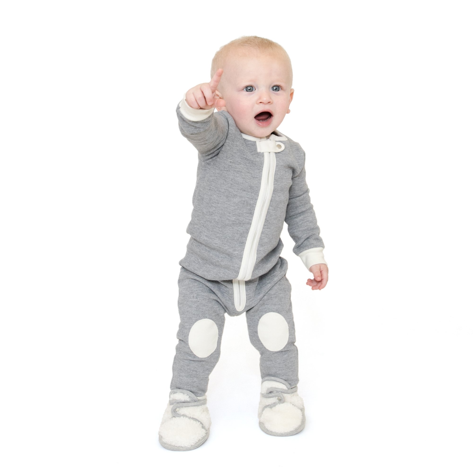 Baby Deedee Cotton Velour Romper Pajama - 3-6 Months for Cozy Sleepwear