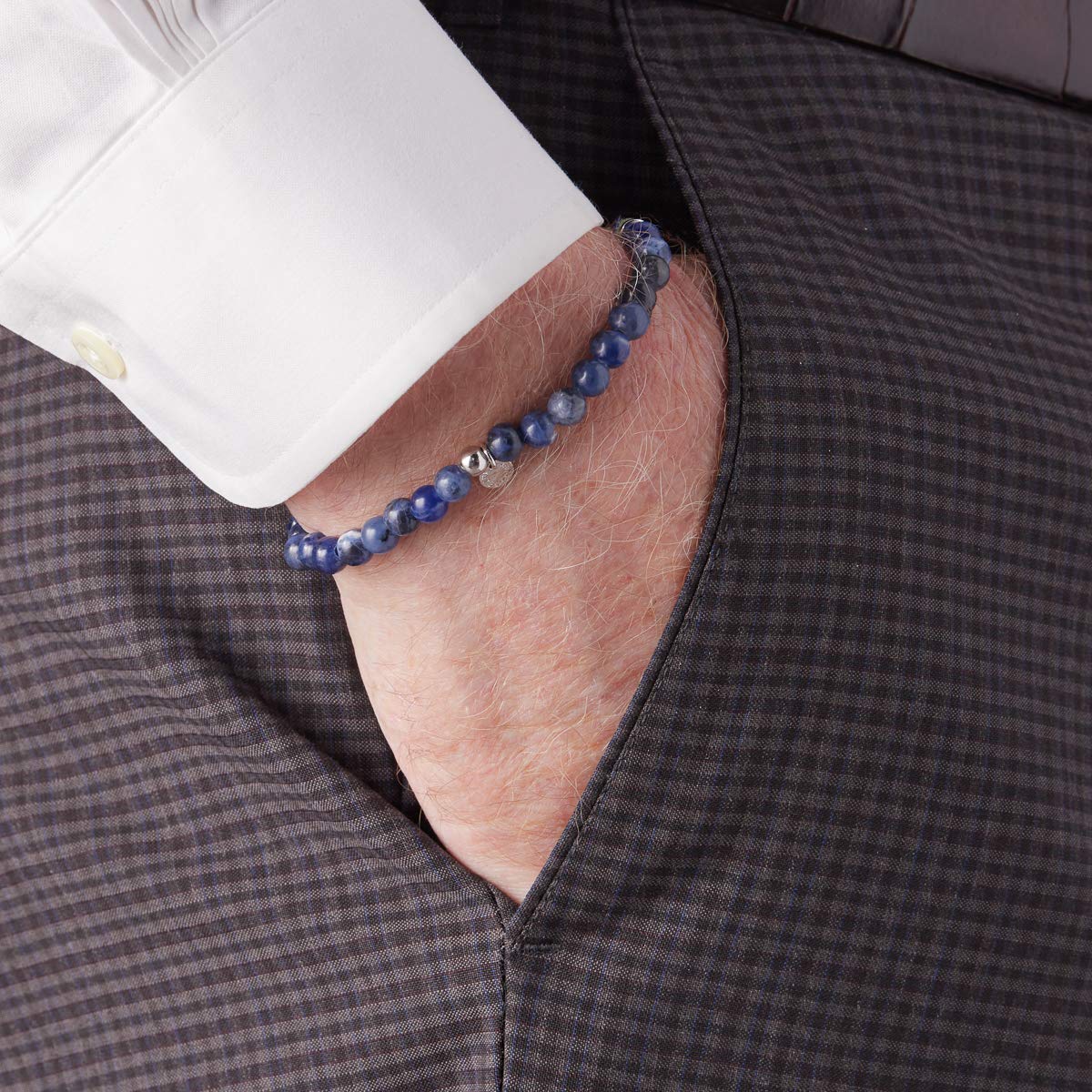 Men's Oceana Bracelet - Stylish Waterproof Beaded Bracelet for Men - Perfect for Beach, Swimming & Outdoor Activities