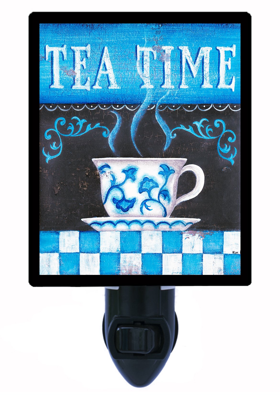 Blue LED Night Light for Kitchen & Tea Time - Energy Efficient, Soft Glow for Nighttime Safety & Relaxation - Perfect for Bedrooms, Hallways, and Nurseries