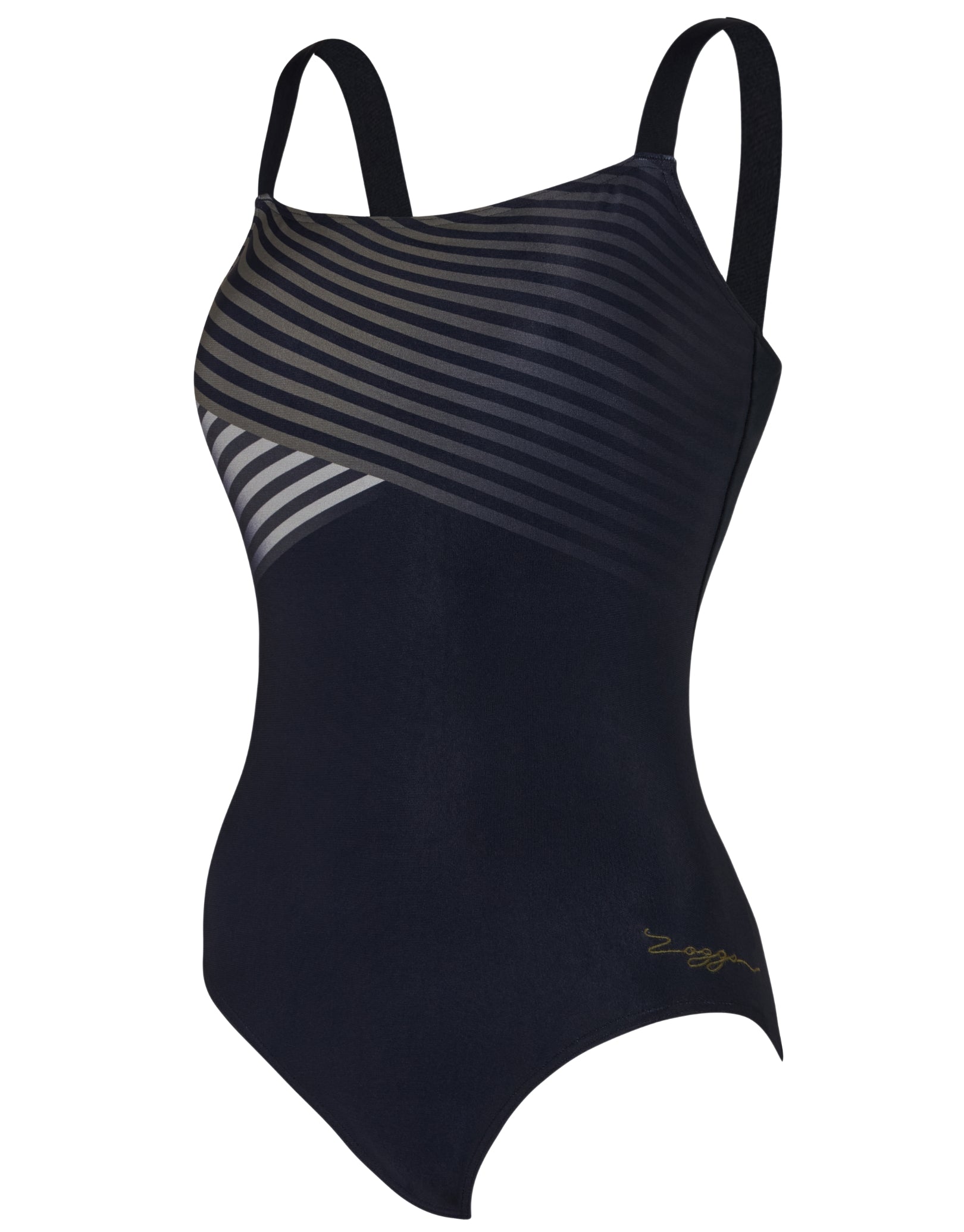 Seafarer Adjustable Classicback Swimsuit for Women - Black One-Piece Bathing Suit - Perfect for Swimming, Beach Vacations & Poolside Relaxation