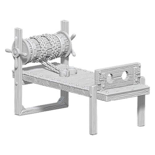 D&D Miniatures - WizKids Deep Cuts Torture Rack Dungeon Accessory for Tabletop RPG Games | Fantasy Roleplaying Scenery & D&D Terrain Props