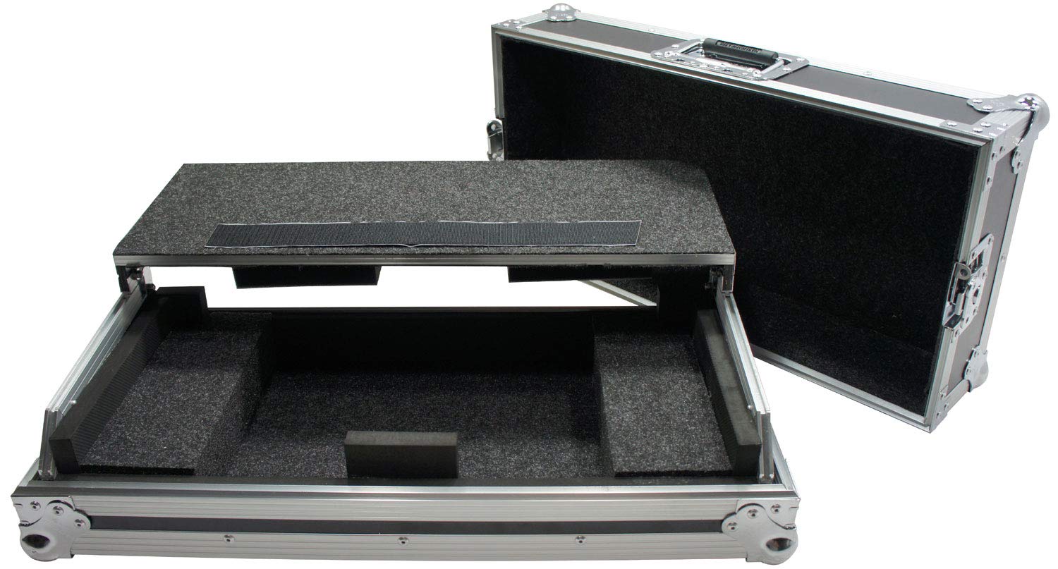 Harmony Audio HCMIXTRACKPRO3LT DJ Laptop Stand Case - Compatible with Numark Mixtrack Pro 3 | Portable DJ Equipment for Live Performances & Studio Mixing