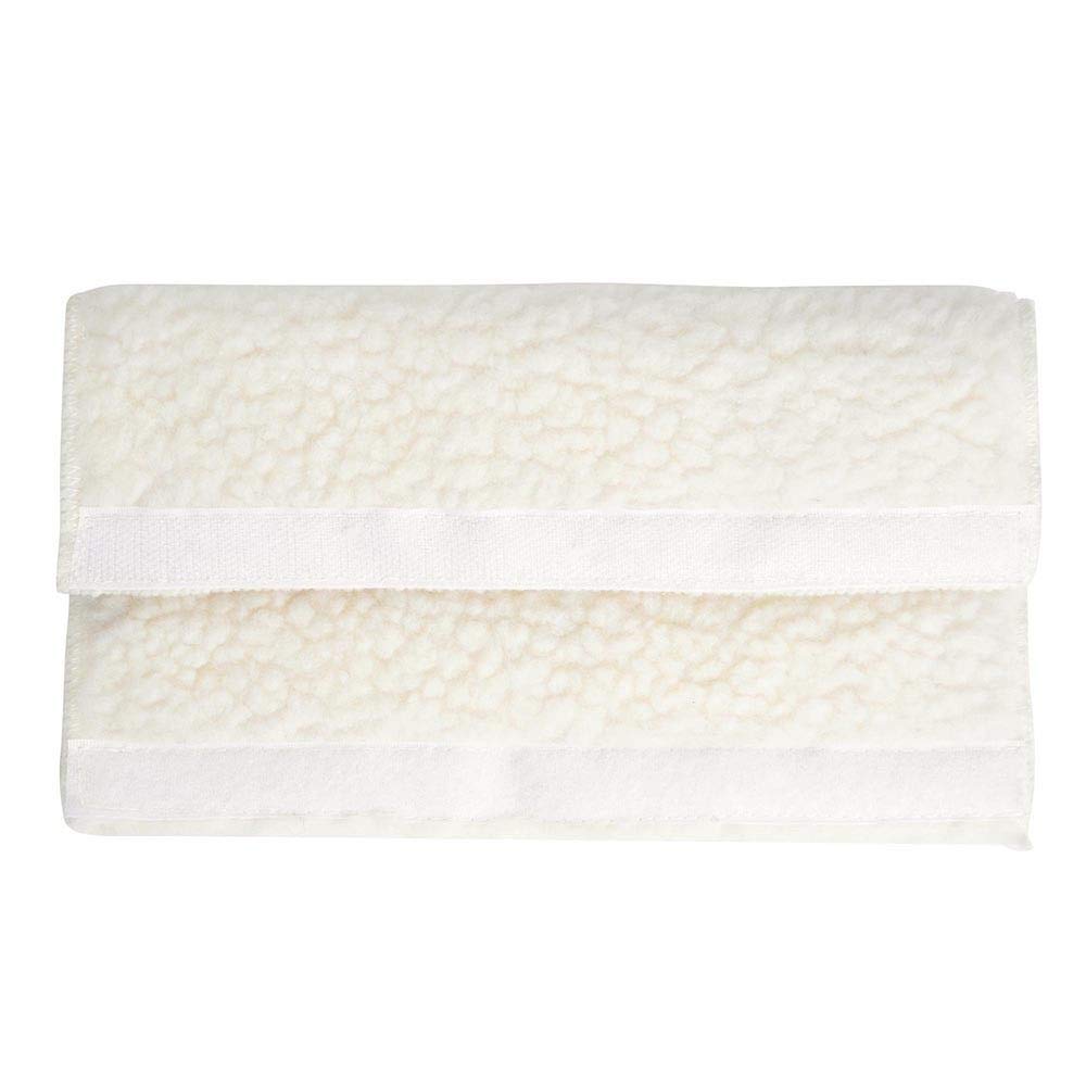 2Pcs Car Seat Belt Pads - Soft Shoulder Strap Cover & Headrest Cushion for Comfort & Safety (White) | Perfect for Long Drives & Road Trips