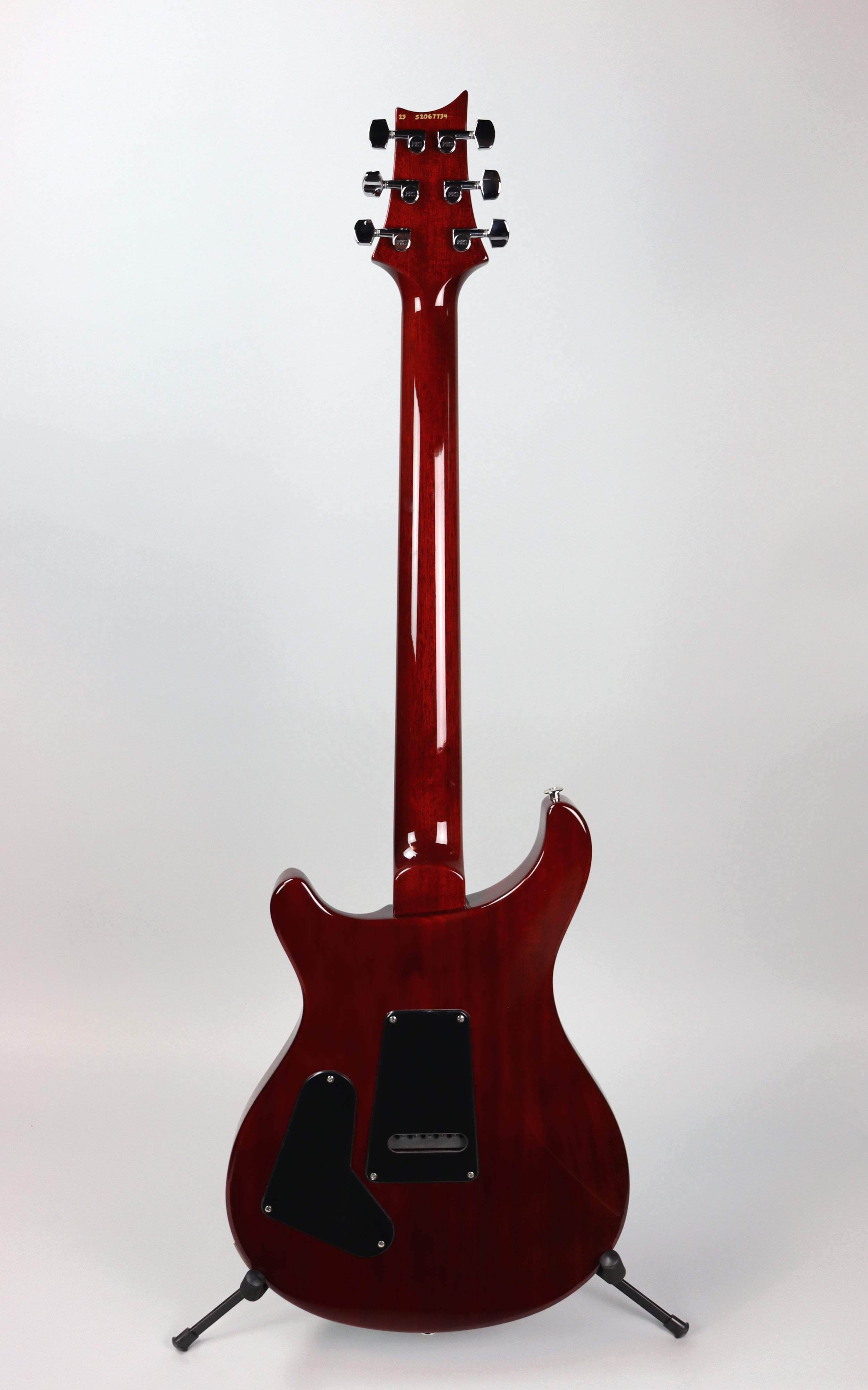 Paul Reed Smith S2 Custom 24 Electric Guitar - Fire Red Burst Finish | Professional Grade Solid Body Guitar for Rock, Blues & Jazz Performances