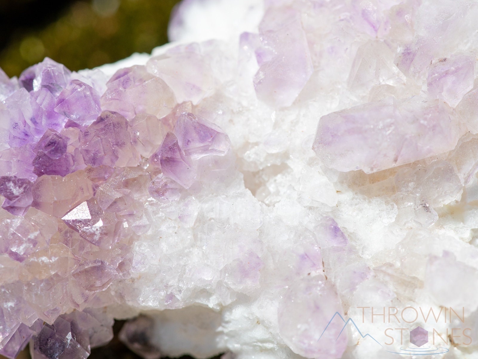 Natural Amethyst Raw Crystal Cluster - February Birthstone, Healing Stone, Unique Spiritual Gift for Women & Men, Boho Home Decor, Meditation & Energy Healing - 39946