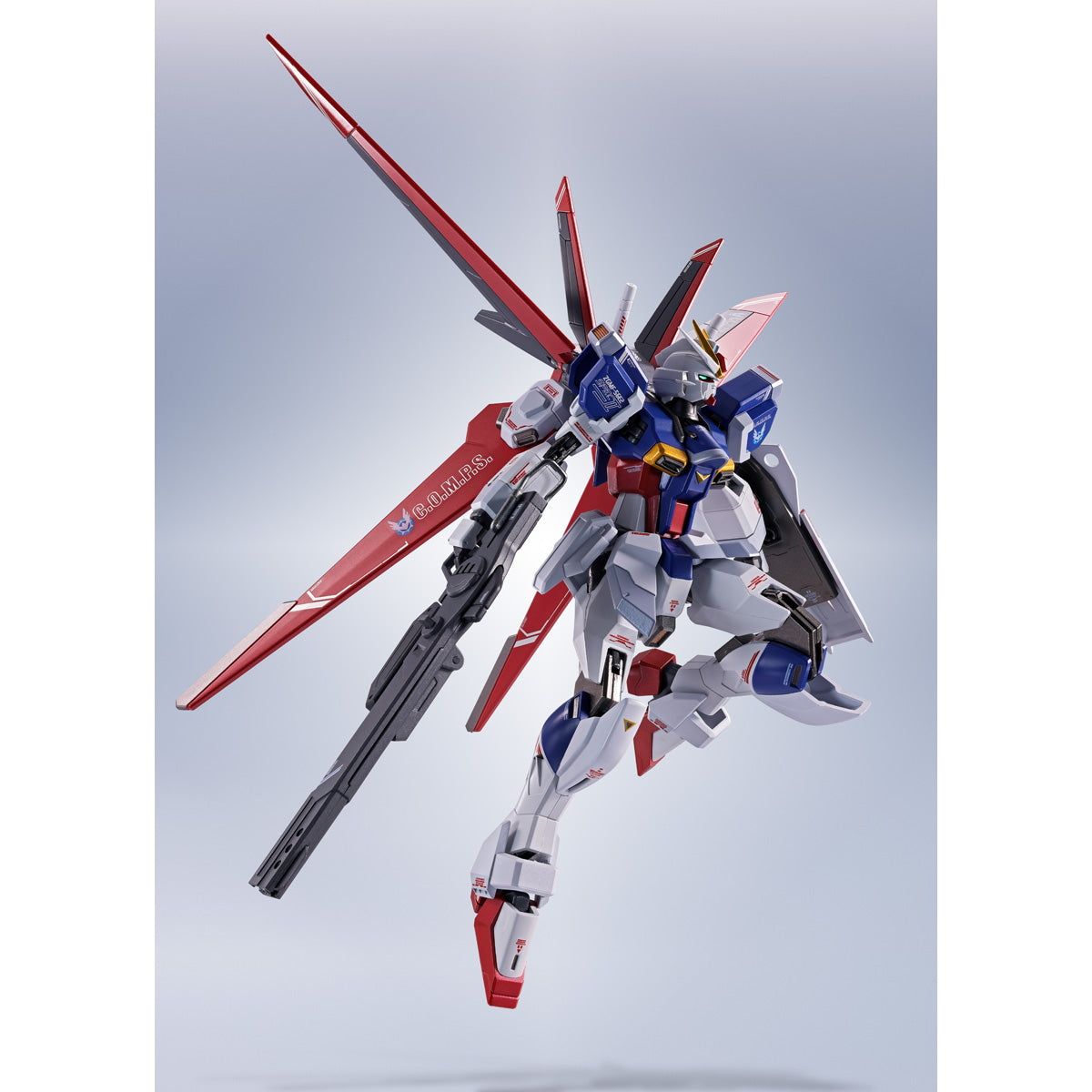 Bandai Metal Robot Spirits Gundam Seed Freedom Force Impulse Gundam Spec II Action Figure - High-Quality Collectible Model Kit for Anime Fans & Display