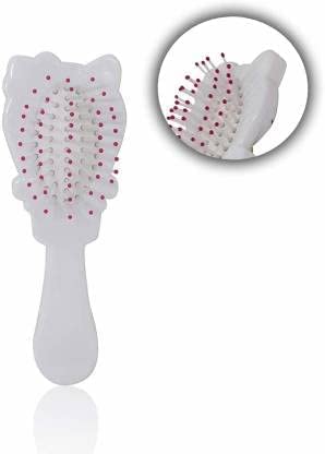KAVIN Cute Cartoon Hair Brush - Anti-Static Paddle Brush for Kids & Girls, Soft Bristles for Gentle Detangling (Random Colors, Model 6) - Perfect for Daily Hair Care, Travel & School Backpacks