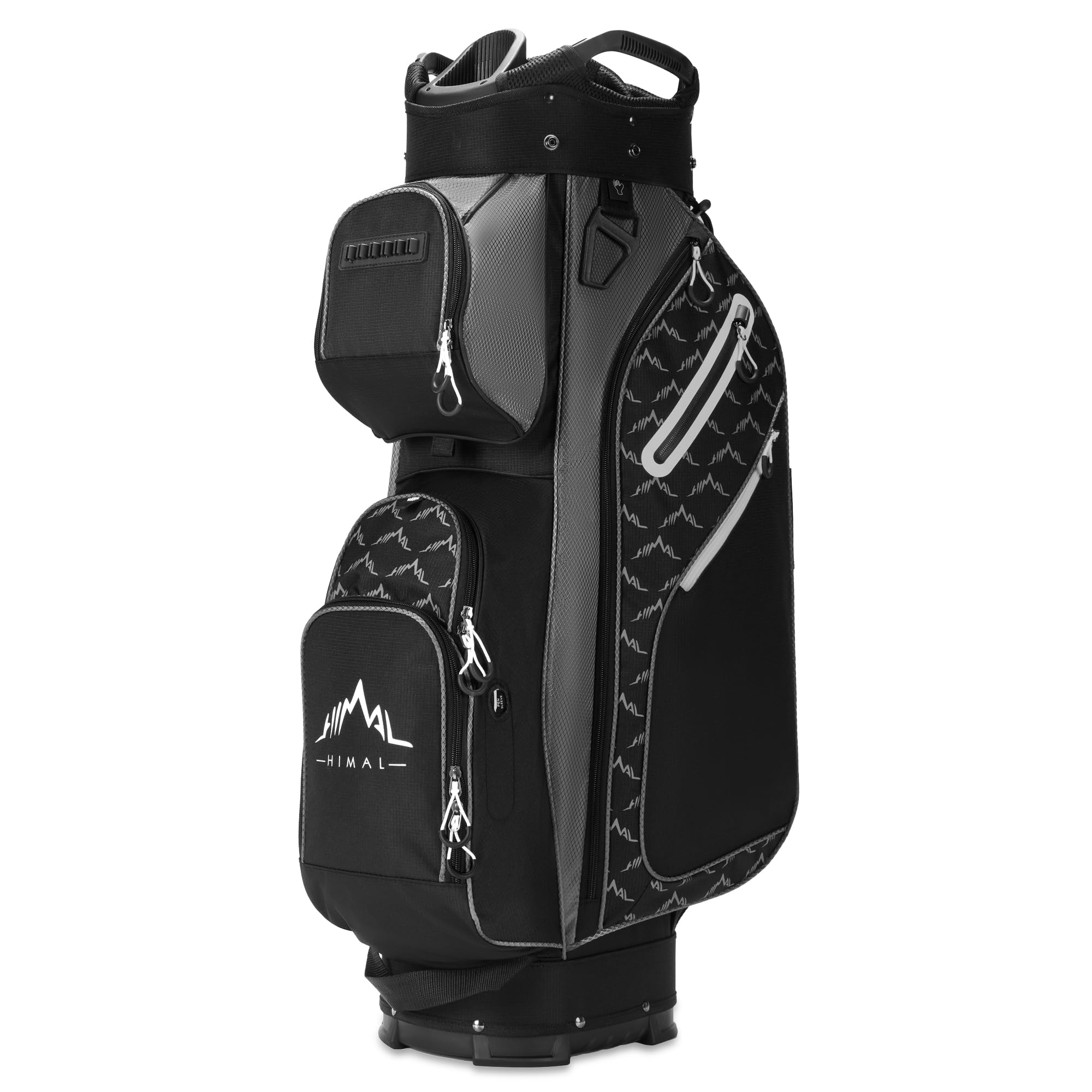 **14-Way Golf Cart Bag with Full-Length Divider Top & Multiple Pockets - Durable Men's Golf Bag with Comfortable Handles & Rain Cover - Perfect for Golf Courses, Driving Ranges & Tournaments**