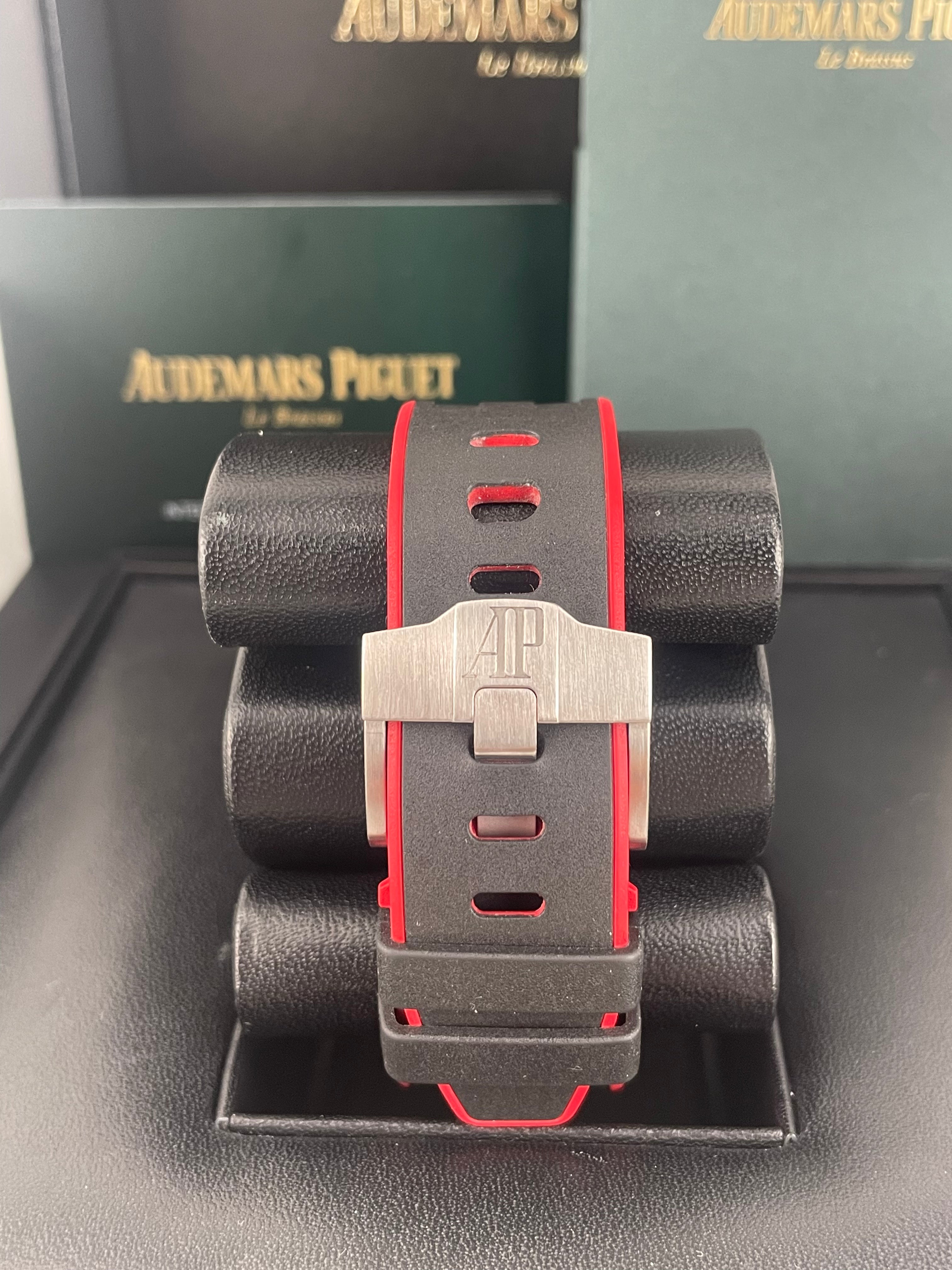 Audemars Piguet Royal Oak Offshore Chronograph Vampire Men's Watch Ref 26470SO.OO.A002CA.01 - Luxury Stainless Steel Chronograph for Business, Events & Collectors