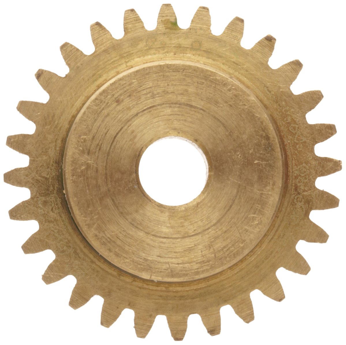 High-Quality Brass Spur Gear - 20° Pressure Angle, 32 Pitch, 0.313