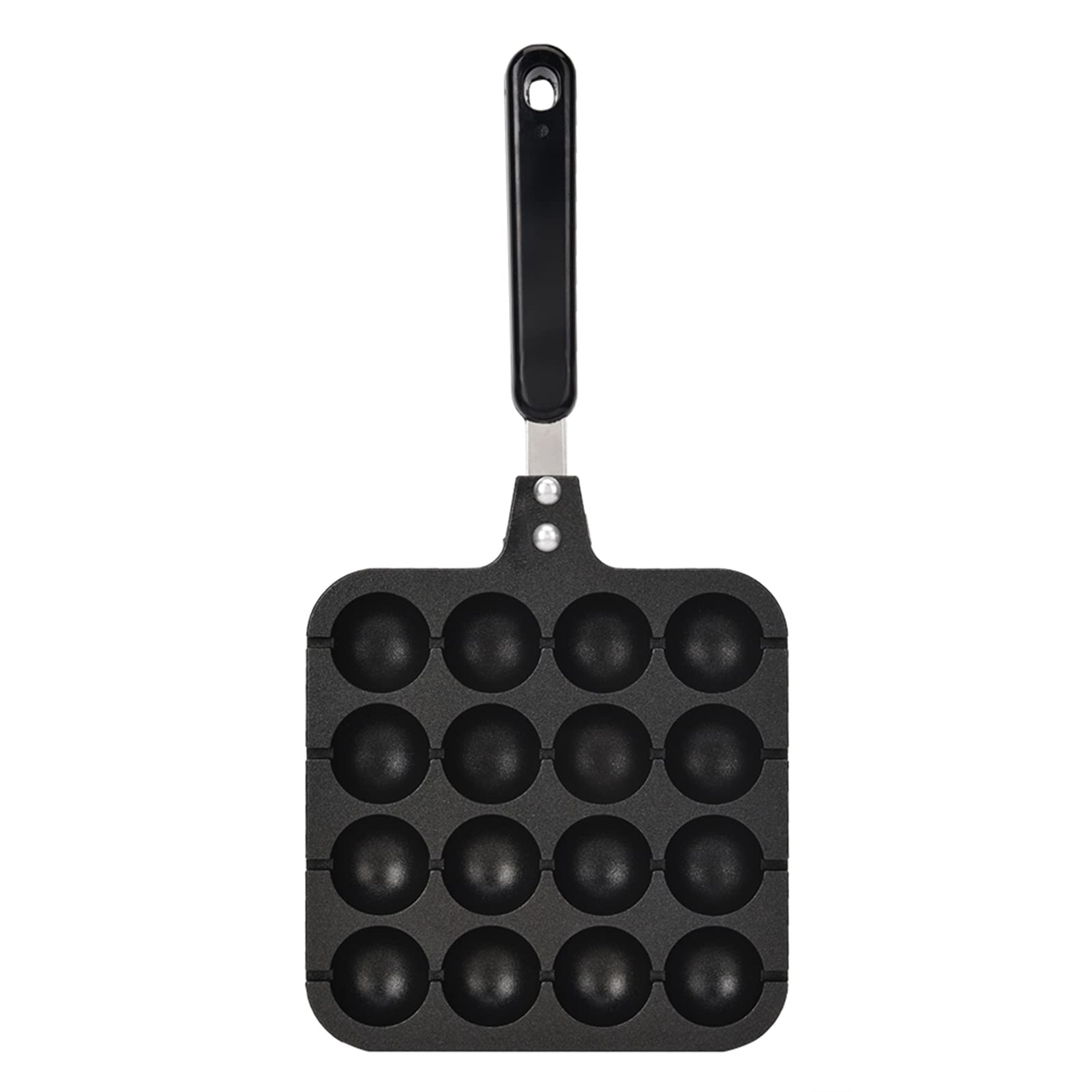 Cast Aluminum Non-Stick Takoyaki Grill Pan - Octopus Ball Maker for Perfect Japanese Snacks - Home Kitchen Accessories for Cooking, Baking & Party Food Prep