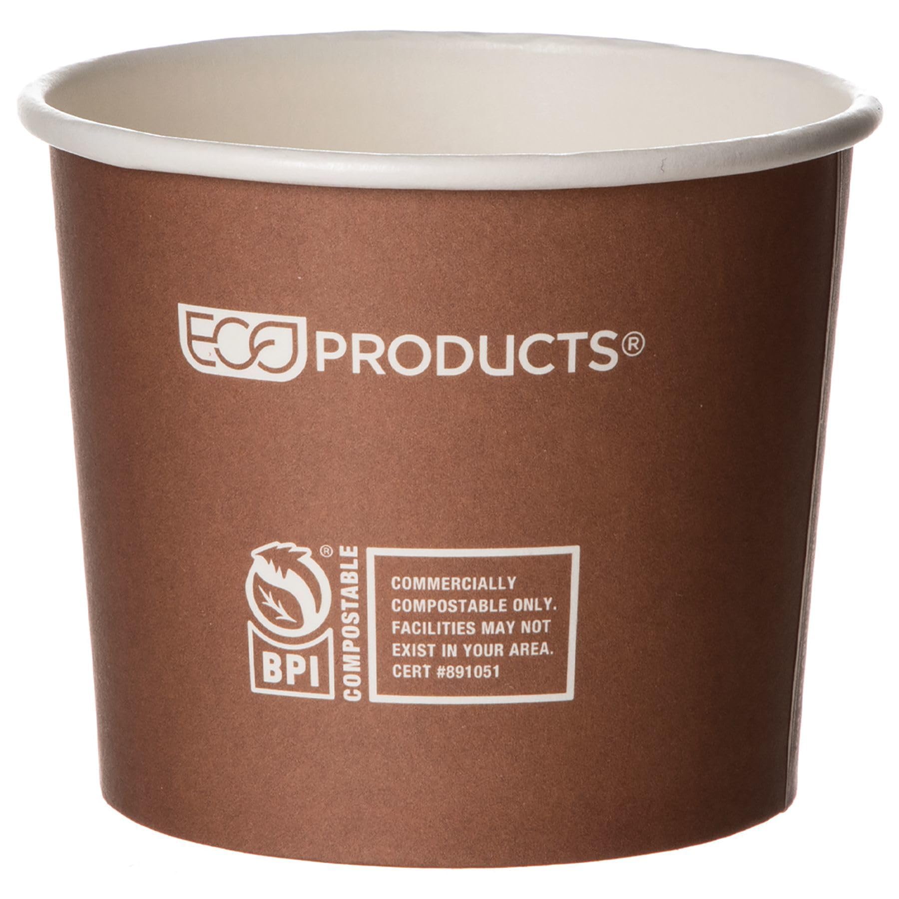 ECO-Friendly Compostable 10oz Paper Food Bowls with PLA Lining - 1000 Pack | BPI-Certified & ASTM Compliant Disposable Containers | Perfect for Restaurants, Catering, Parties & Eco-Conscious Homes