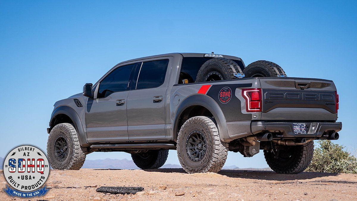 17-24 Ford Raptor SDHQ Built Weld-On Rock Sliders | Heavy Duty Off-Road Protection for Truck Adventures & Rock Crawling