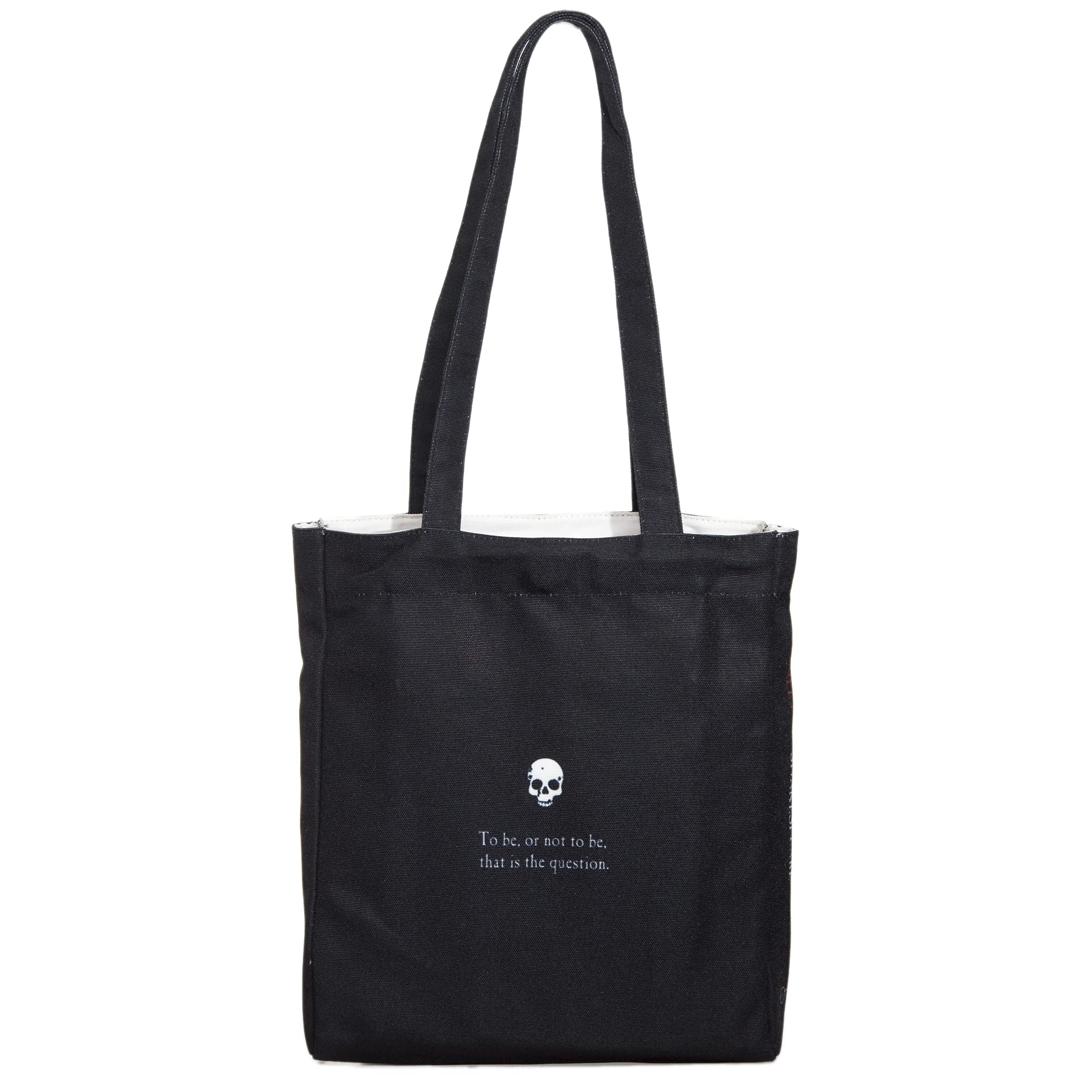 Book Lovers Tote Bag - Themed Literary Gift for Readers & Bookworms - Durable Canvas Shoulder Bag for Bookstore Trips, Library Visits & Daily Commute