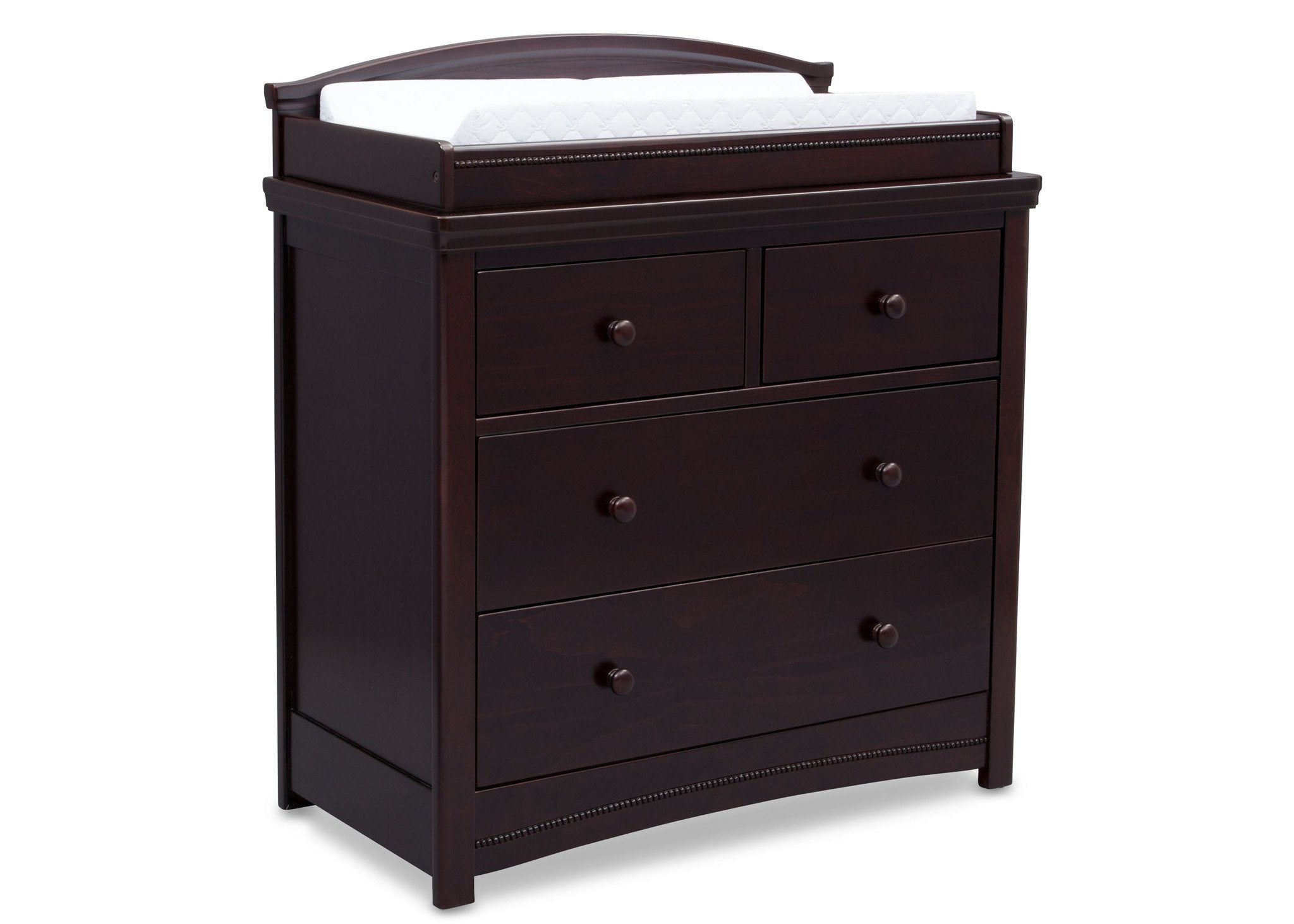 Emma 4-Drawer Baby Dresser with Changing Table Top - Nursery Storage Solution for Diapers, Clothes & Baby Essentials | Perfect for Newborns & Toddlers