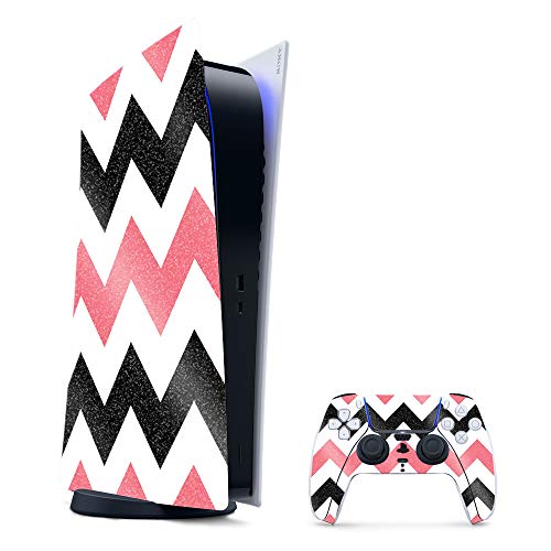 Black Pink Chevron