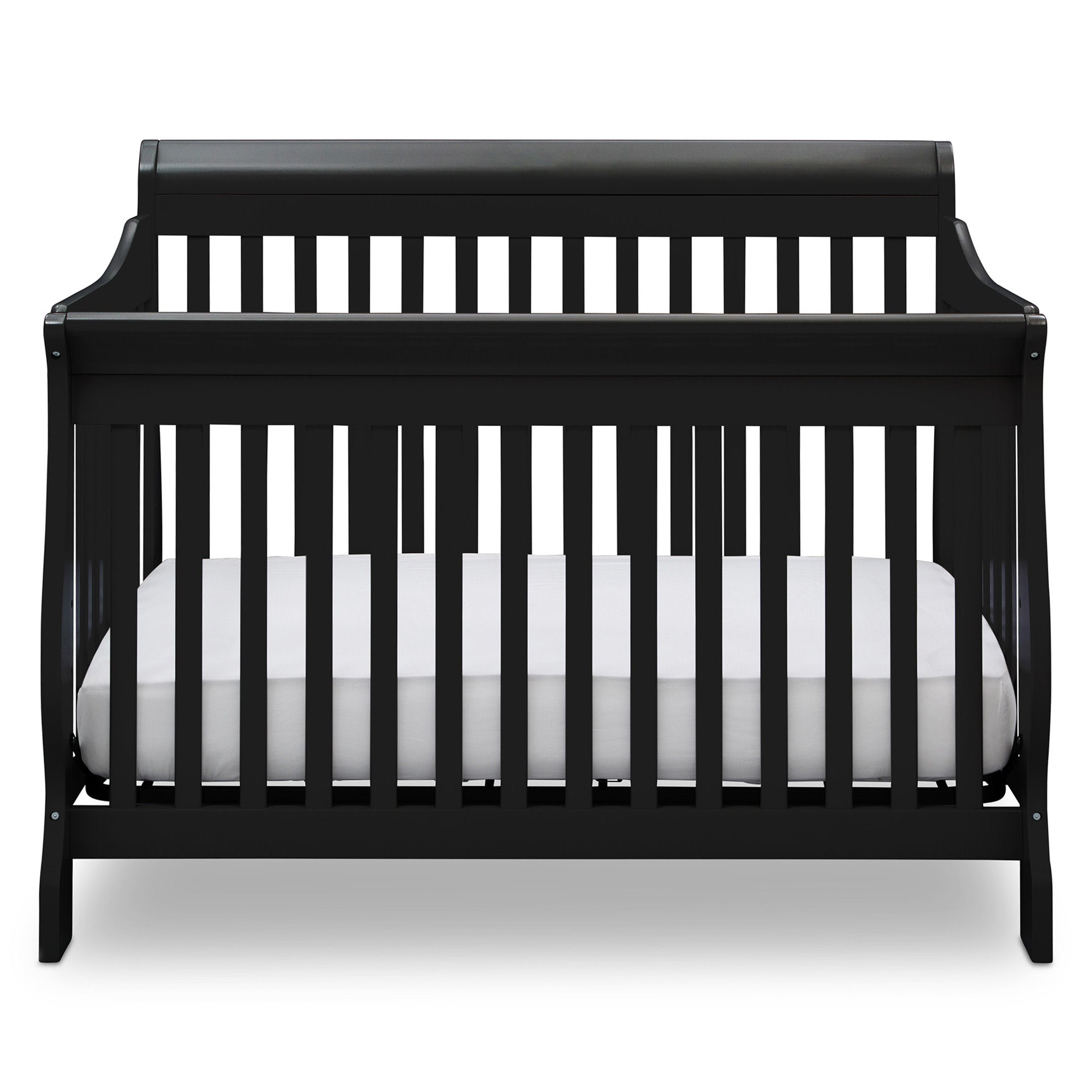 4-in-1 Convertible Baby Crib with Toddler Bed & Daybed - Safe Nursery Furniture for Newborn to Toddler - Perfect for Bedrooms, Daycare Centers & Guest Rooms