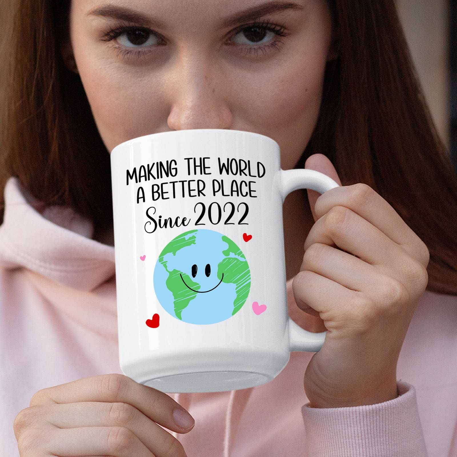 **Personalized Birthday Coffee Mug - Custom Year & Name 11oz/15oz Ceramic Cup - Unique Gift for Women & Men - Ideal for Coffee, Tea, Hot Chocolate - Perfect for Birthdays, Anniversaries, Office Gifts**