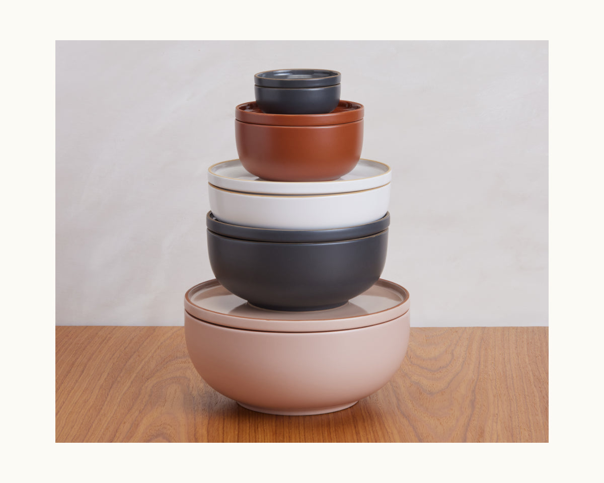 Premium Serving Bowls Set - Elegant & Durable Porcelain Bowls for Salads, Pasta, Snacks - Perfect for Dinner Parties, Family Gatherings & Everyday Use