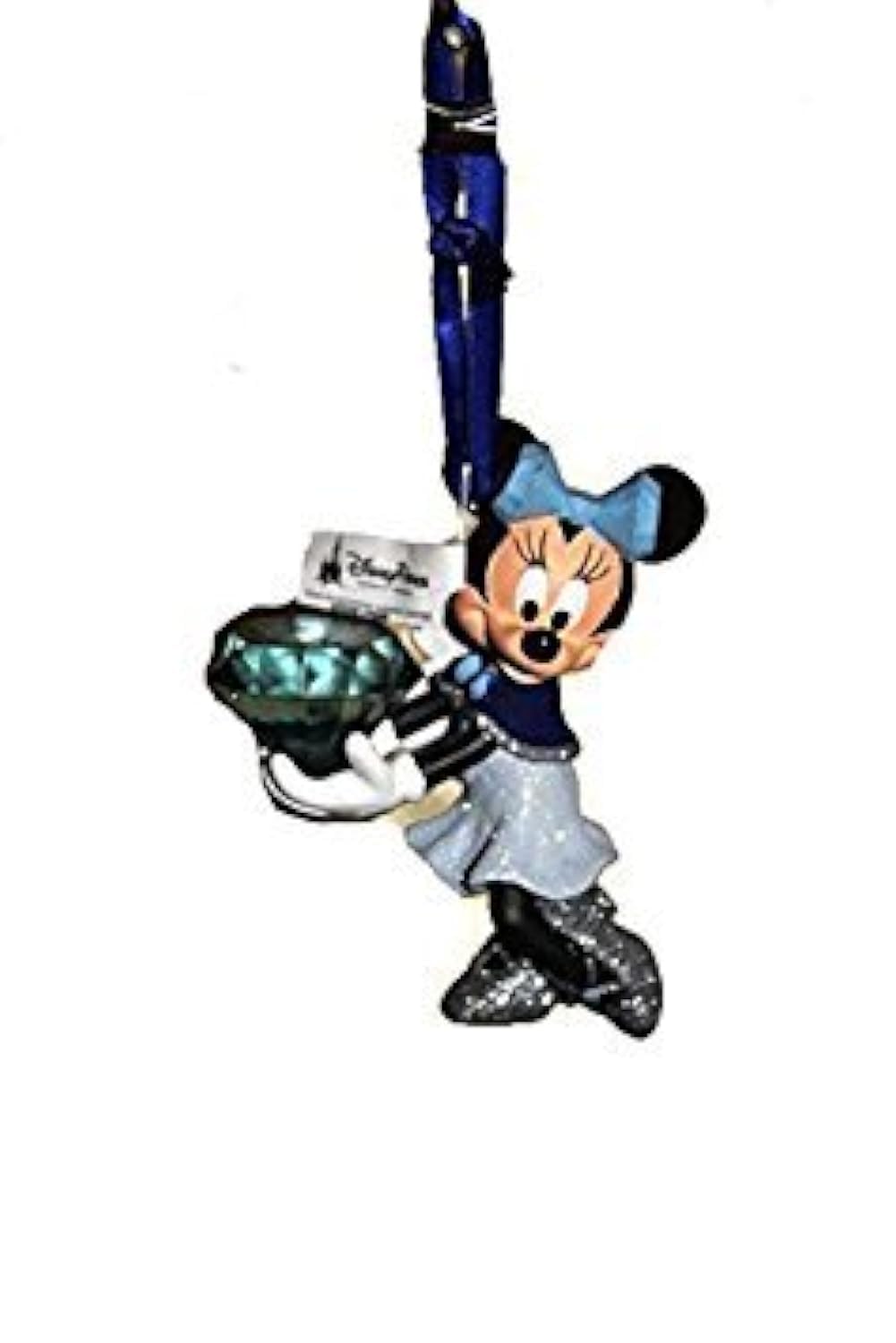Disney Minnie Mouse 60th Anniversary Diamond Christmas Ornament - Perfect for Holiday Tree Decorations, Gift Giving & Disney Collectibles