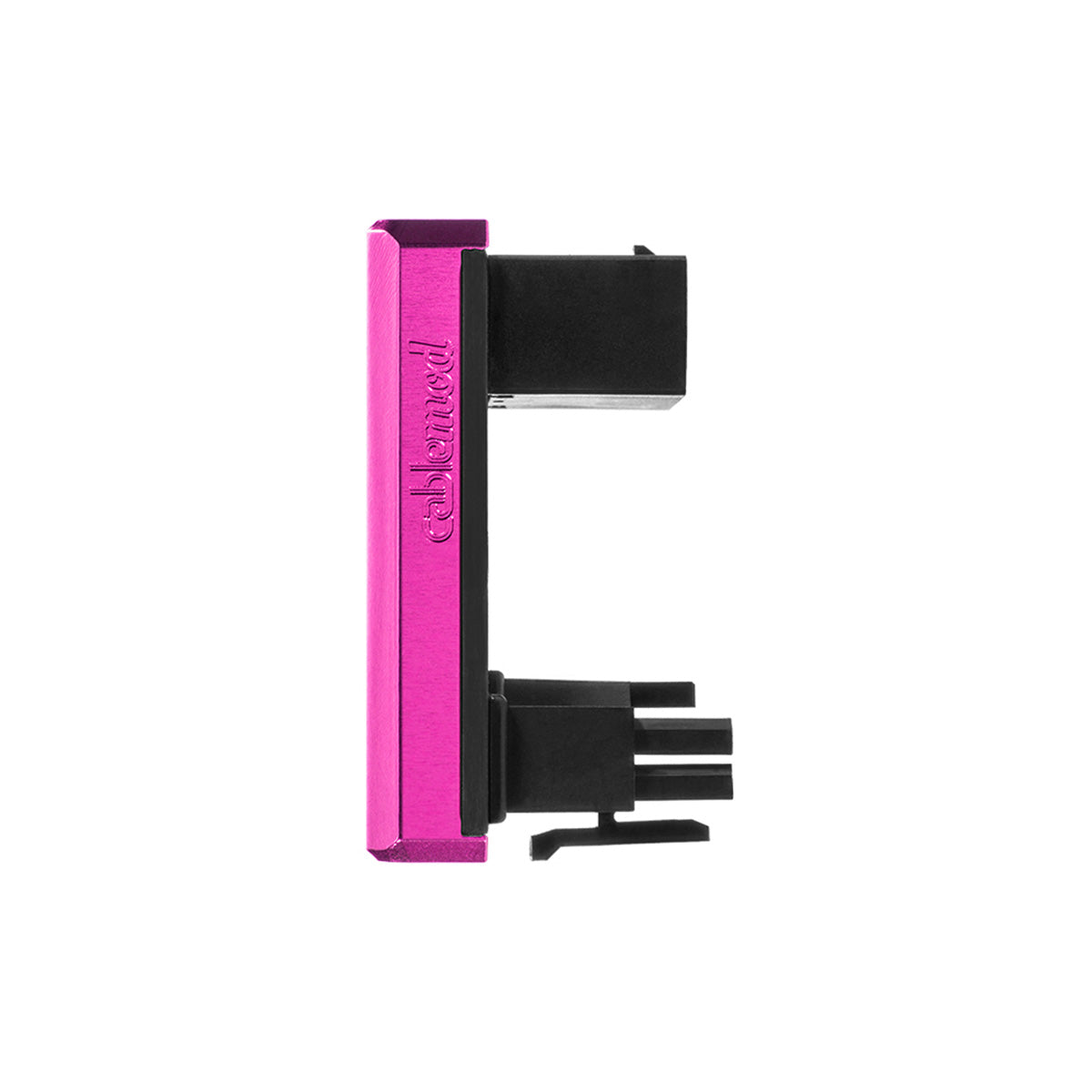 CableMod 12VHPWR 180 Degree Angled Adapter v1.1 - Variant B (Pink) | High Performance GPU Power Connector for NVIDIA RTX 4090/4080/4070 | Perfect for PC Gaming & Workstation Builds