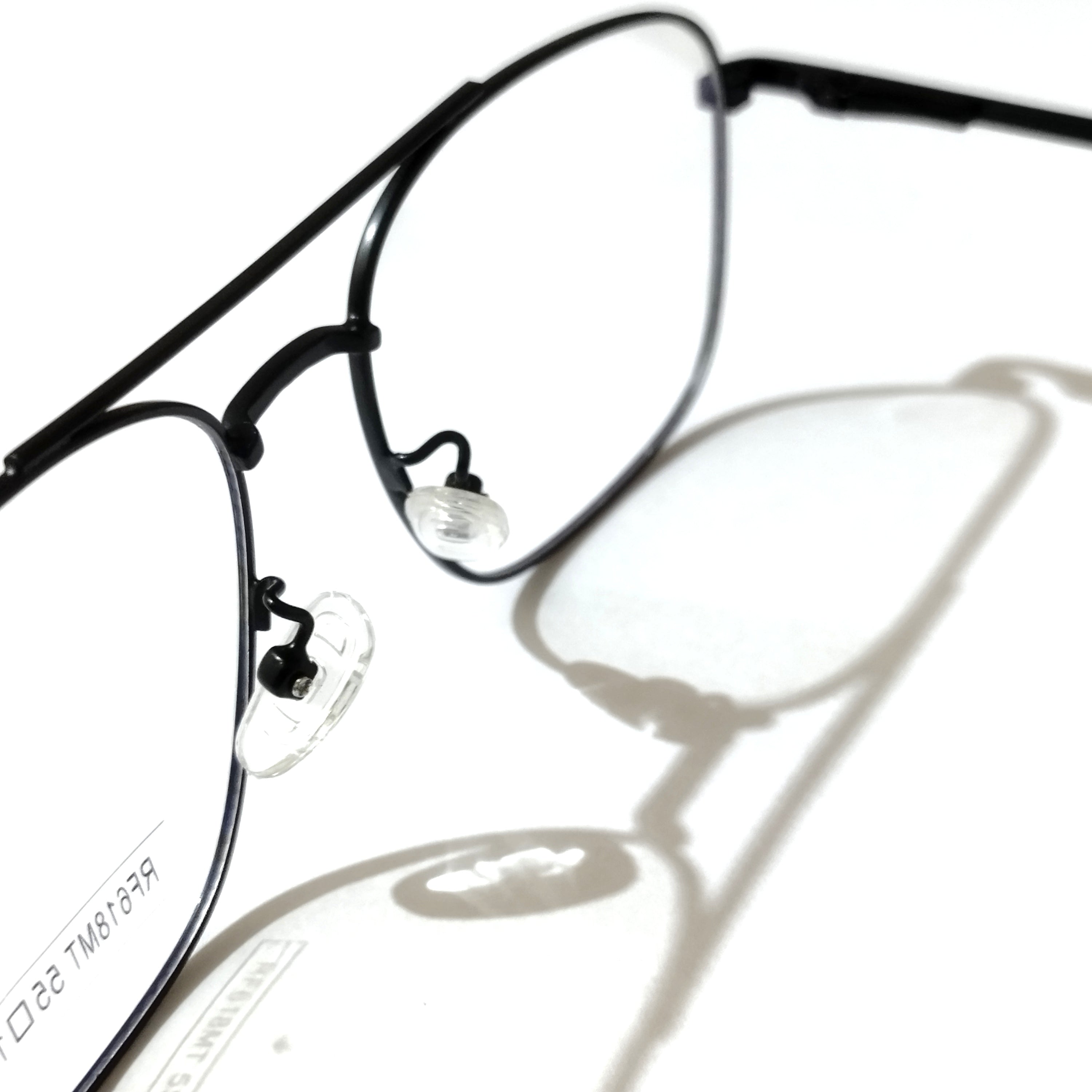 Stylish Square Frame Glasses for Office & Professional Wear - Trendy Eyewear for Business Executives & Work Settings