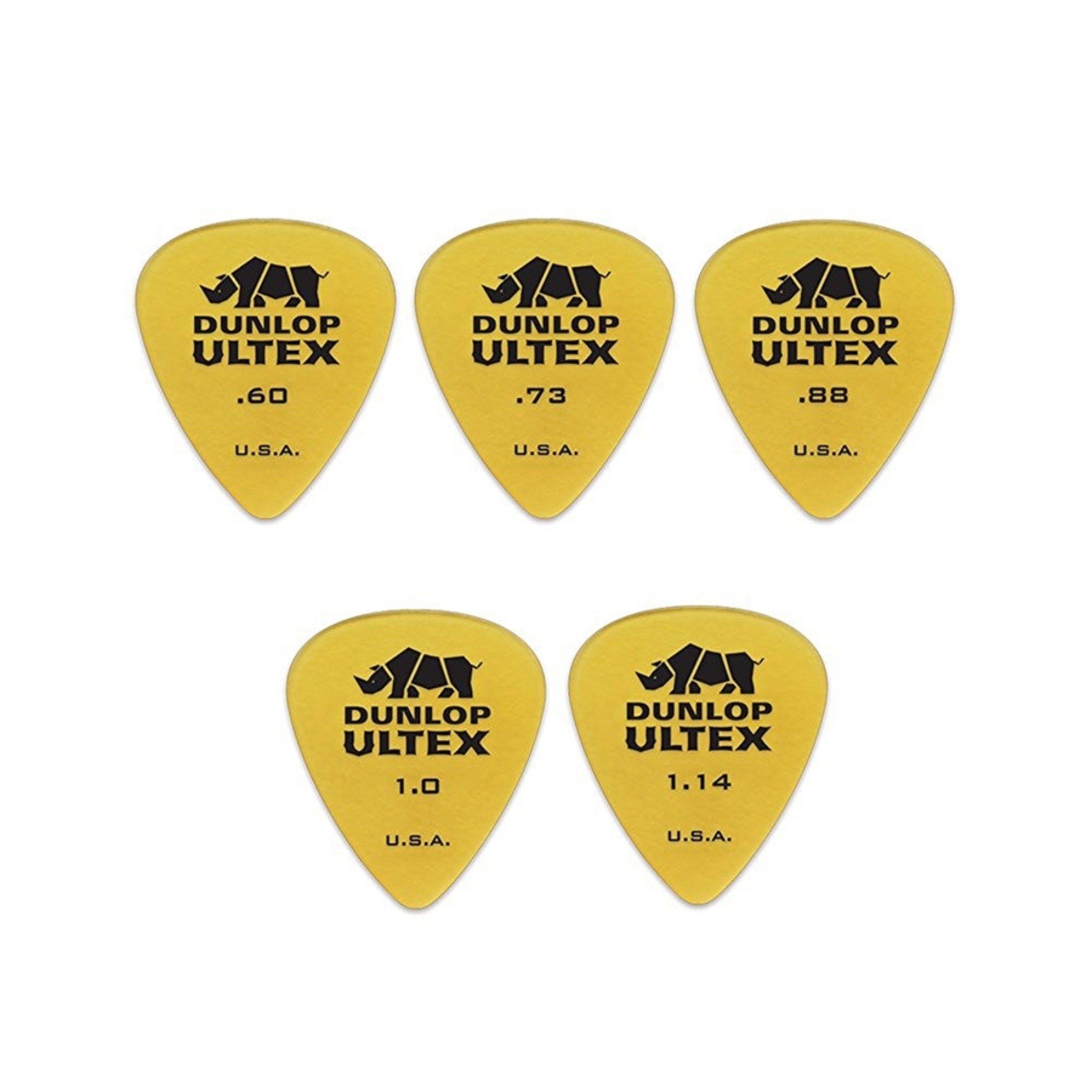 Jim Dunlop 4211 Standard Guitar Picks - 216 Picks per Cabinet - Perfect for Acoustic & Electric Guitar Players, Bands & Music Studios