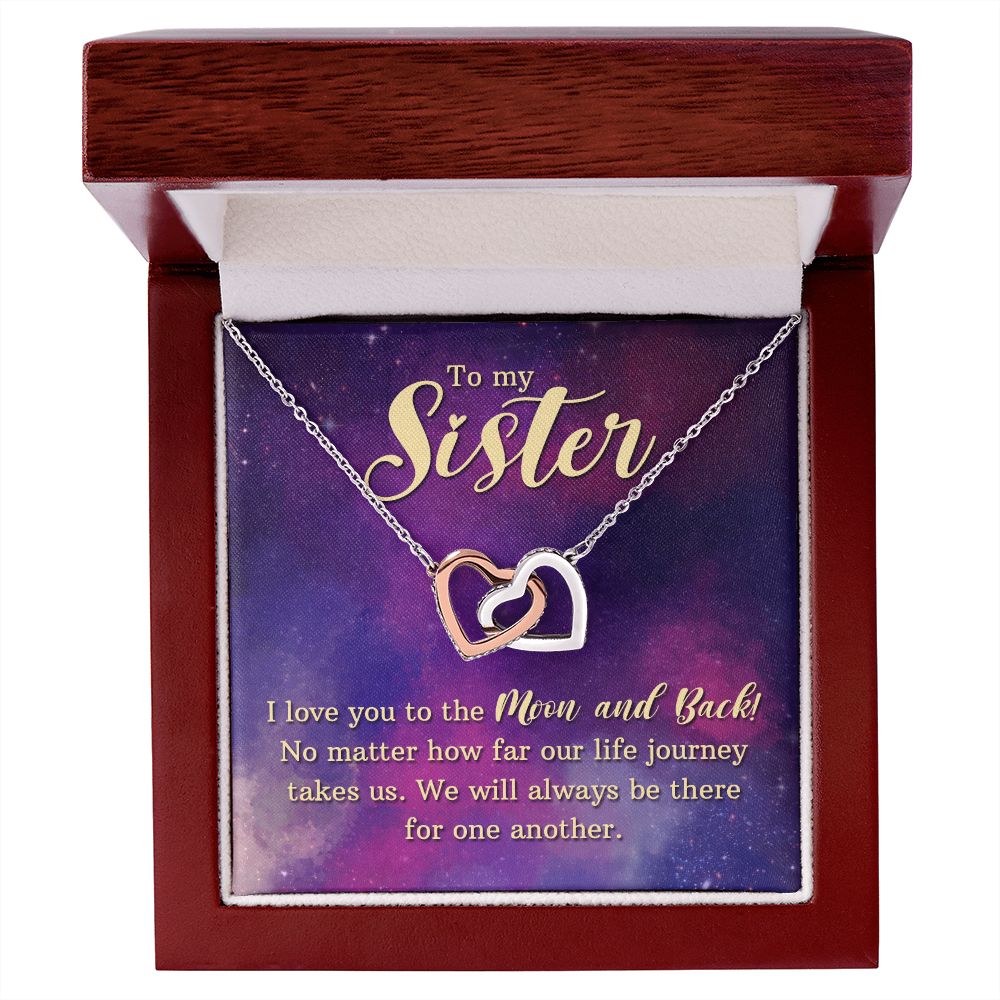 Interlocking Heart Friendship Jewelry Set - Perfect Gift for Sister, Best Friend, or Loved One - Christmas, Birthday, Anniversary - Ideal for Special Occasions and Everyday Wear