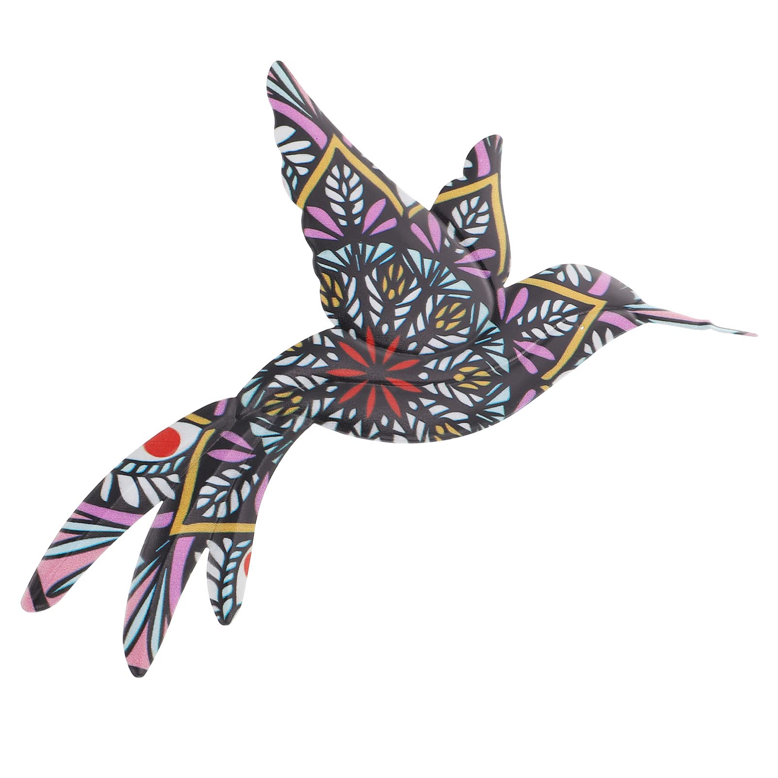 Handcrafted Metal Hummingbird Wall Art - Outdoor Garden Sculpture & Indoor Home Decor for Patio, Fence, Bedroom, Living Room | Rust-Resistant Bird Wall Hanging for Backyard, Deck & Housewarming Gifts