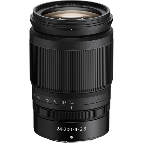 Nikon NIKKOR Z 24-200mm f/4-6.3 VR Lens for Mirrorless Cameras - Perfect for Travel, Landscape & Wildlife Photography
