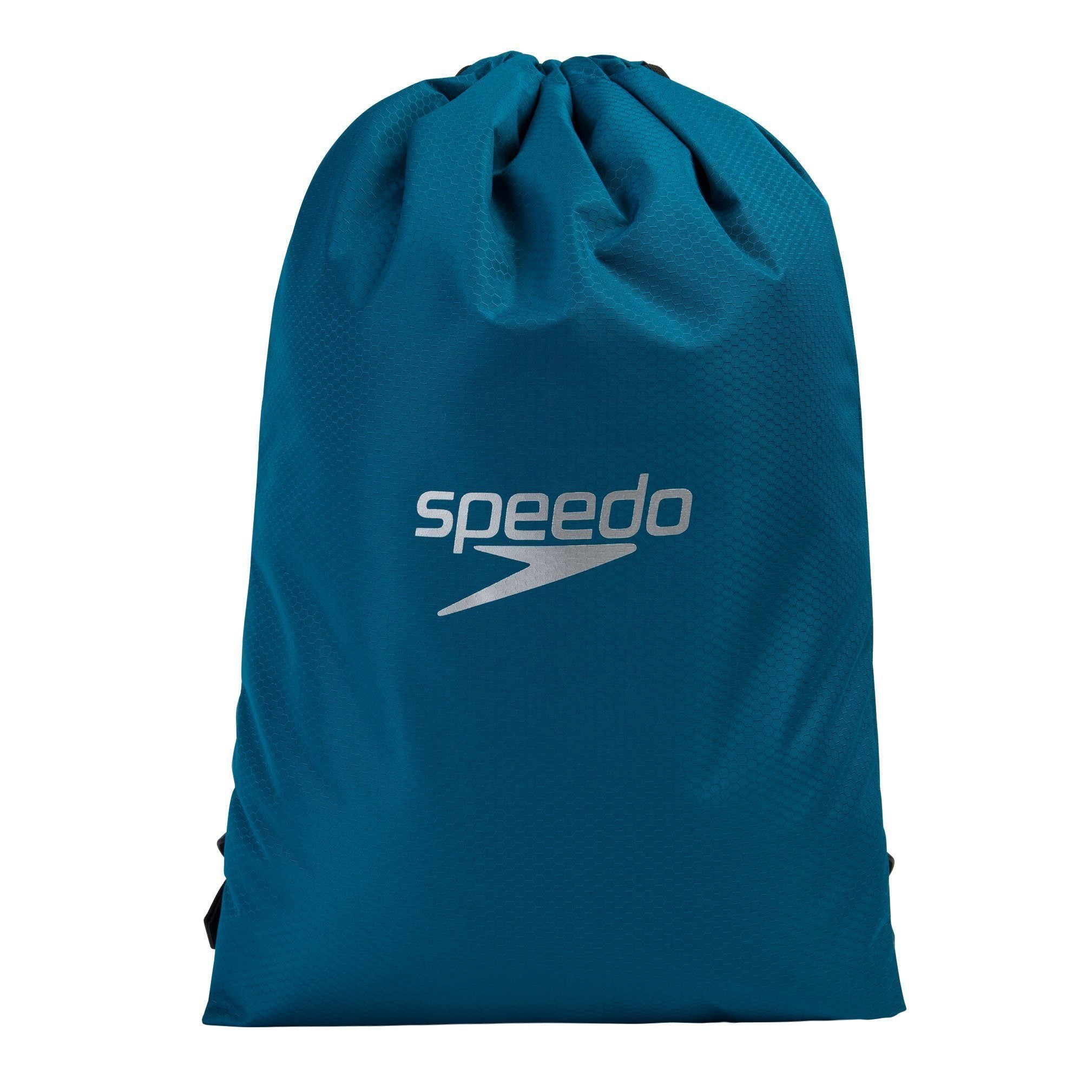 Speedo Waterproof Swim Bag for Men & Women - Durable Blue & Black Pool Backpack for Swimming Gear, Towels & Accessories - Perfect for Beach, Gym & Travel