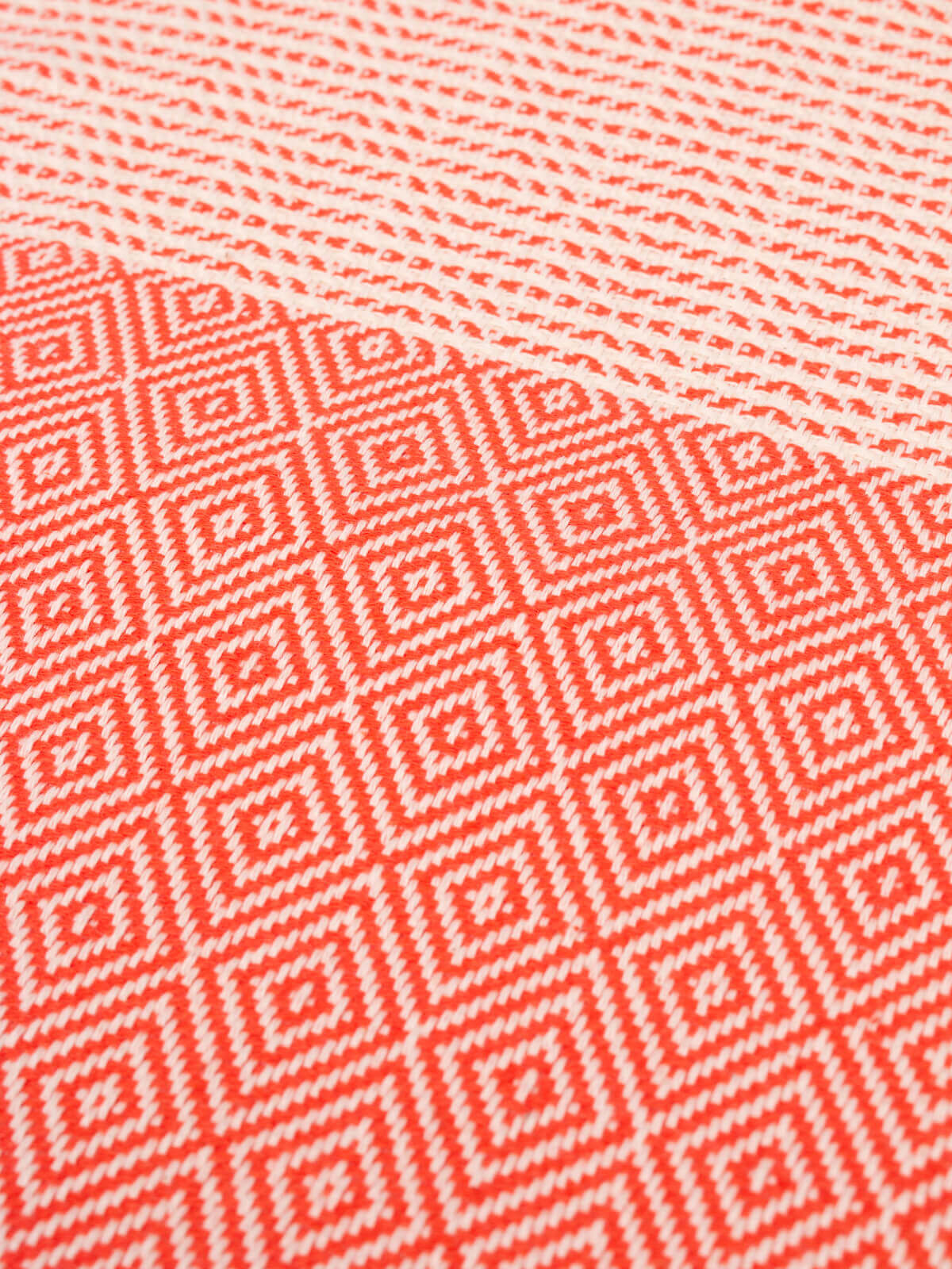 Nordic Dot Hammam Towel - Soft & Absorbent Turkish Bath Towel, Lightweight & Quick-Dry, Perfect for Spa, Beach, Yoga & Travel - Orange