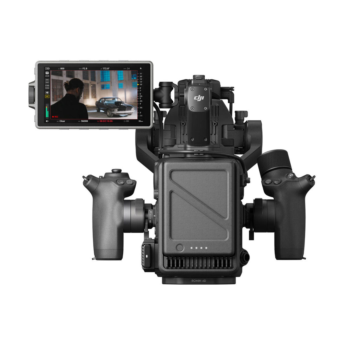DJI Ronin 4D 8K Cinema Camera Combo Kit with DL PZ 17-28mm T3.0 ASPH Lens - 4-Axis Stabilization for Professional Filmmaking, Vlogging, and Live Streaming