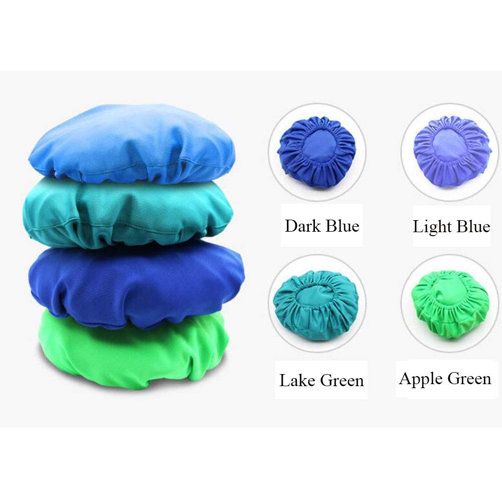 4-Piece Lake Green Dental Chair Cover Set - Waterproof & Disposable Dentist Chair Protector for Clinics, Offices & Home Use