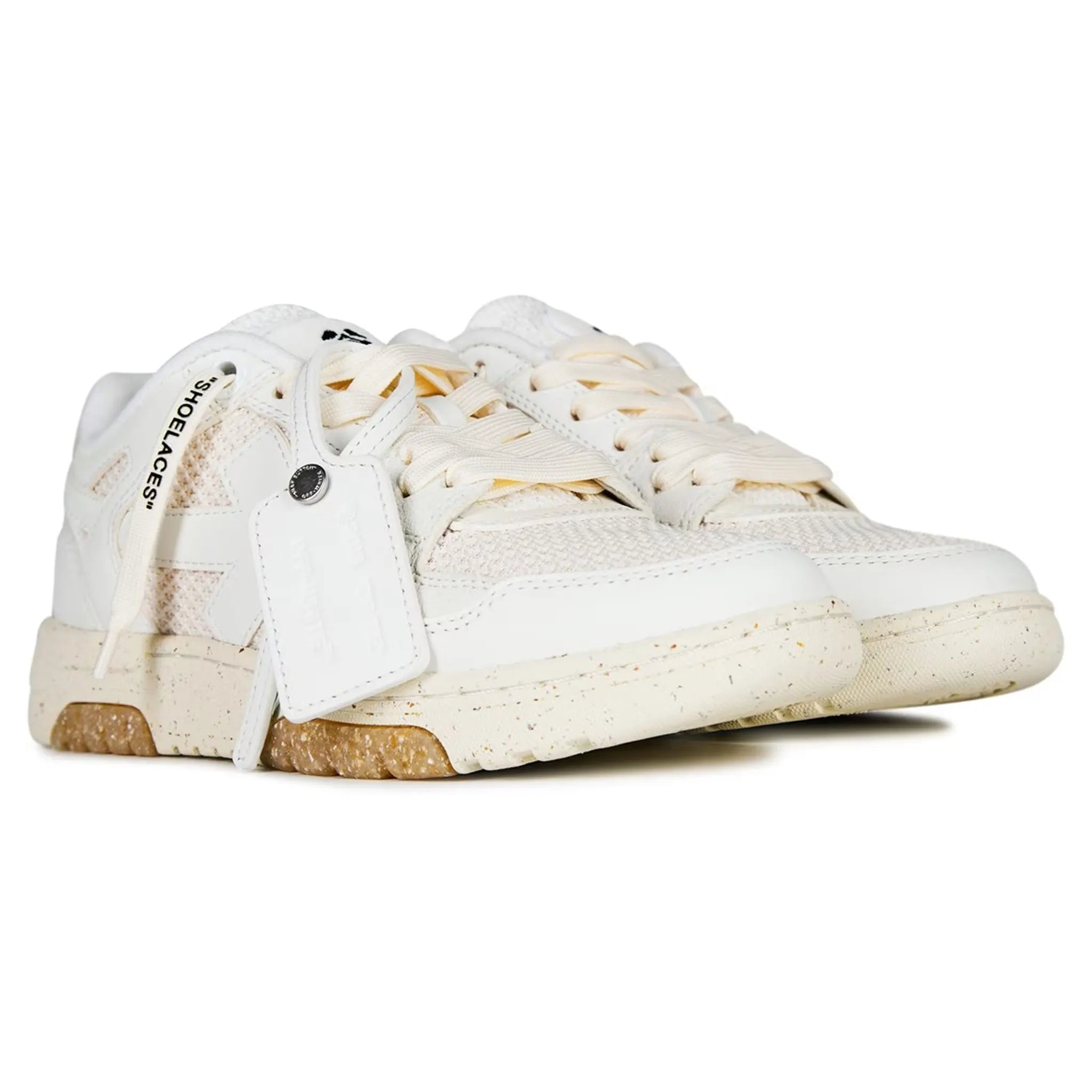 Off White Slim Out Of Office White Sneakers for Women - Lightweight Casual Walking Shoes for Everyday Wear, Gym & Street Style Fashion