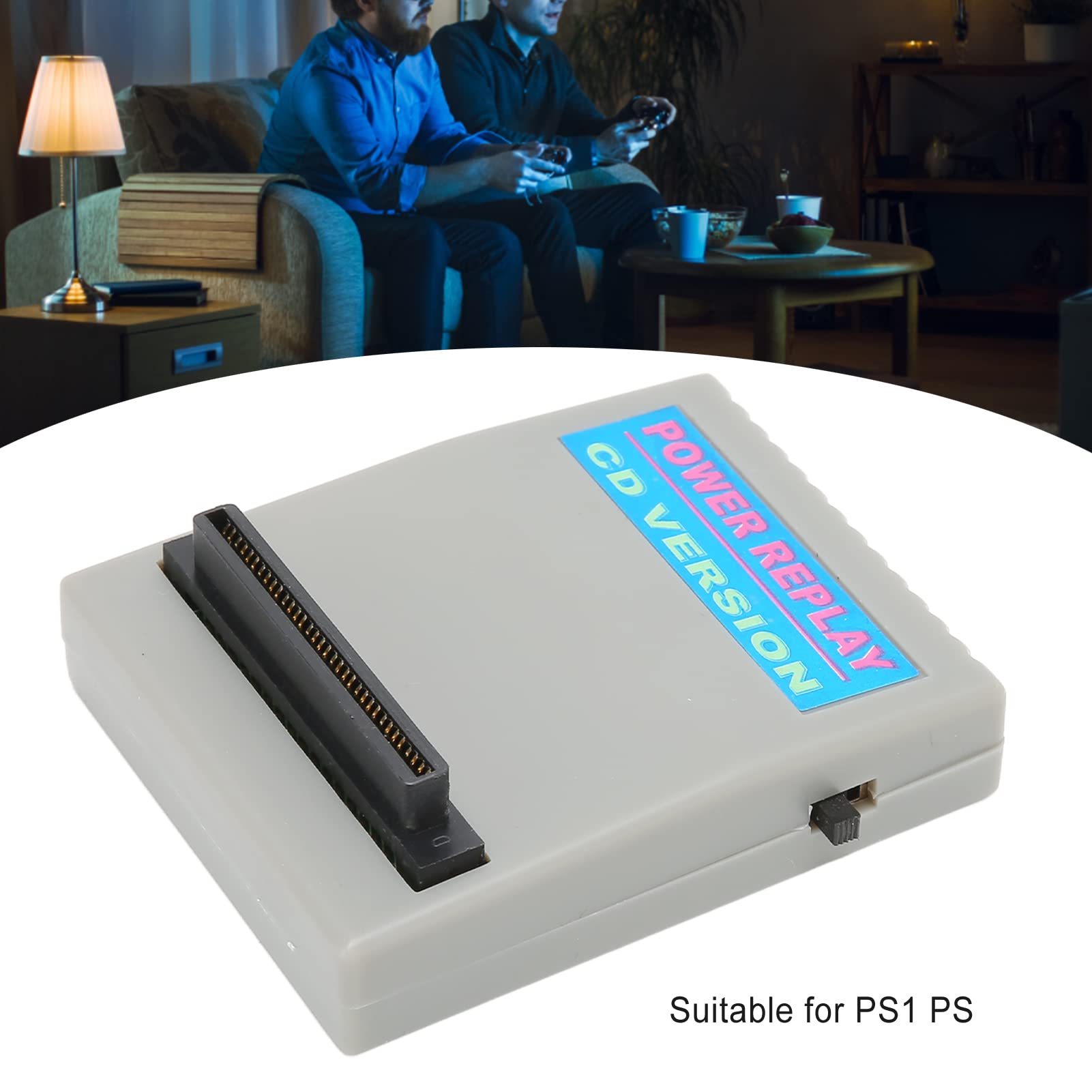 Original PS1 Game Cheat Cartridge for PlayStation - Power Replay Action Card Replacement for PS1 Console | Perfect for Retro Gaming Enthusiasts & Cheat Code Lovers | Enhance Your Classic Gaming Experience