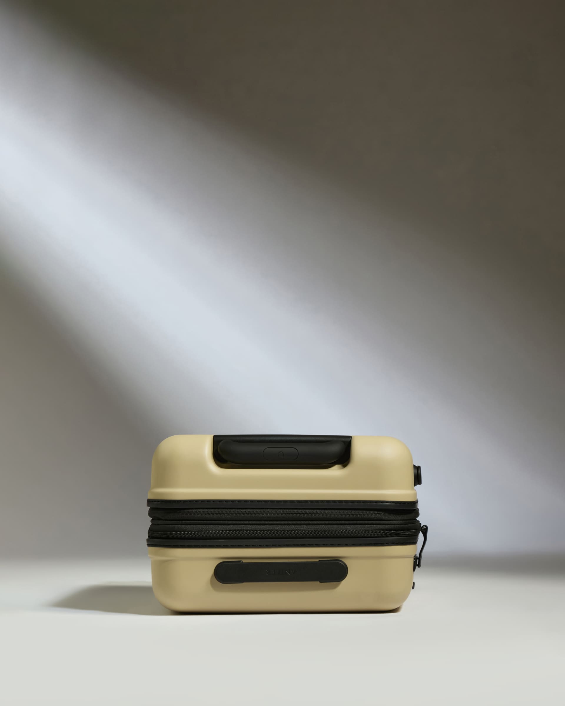 Expandable Carry on Luggage in Dune Yellow with Icon Stripe - Perfect for Air Travel, Weekend Getaways & Business Trips