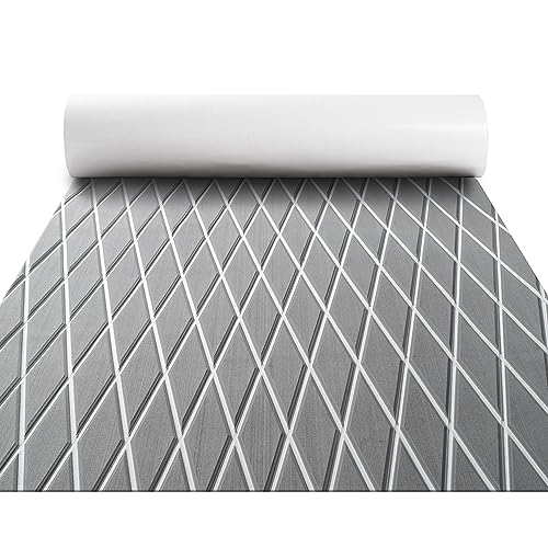 Grey With White Lines