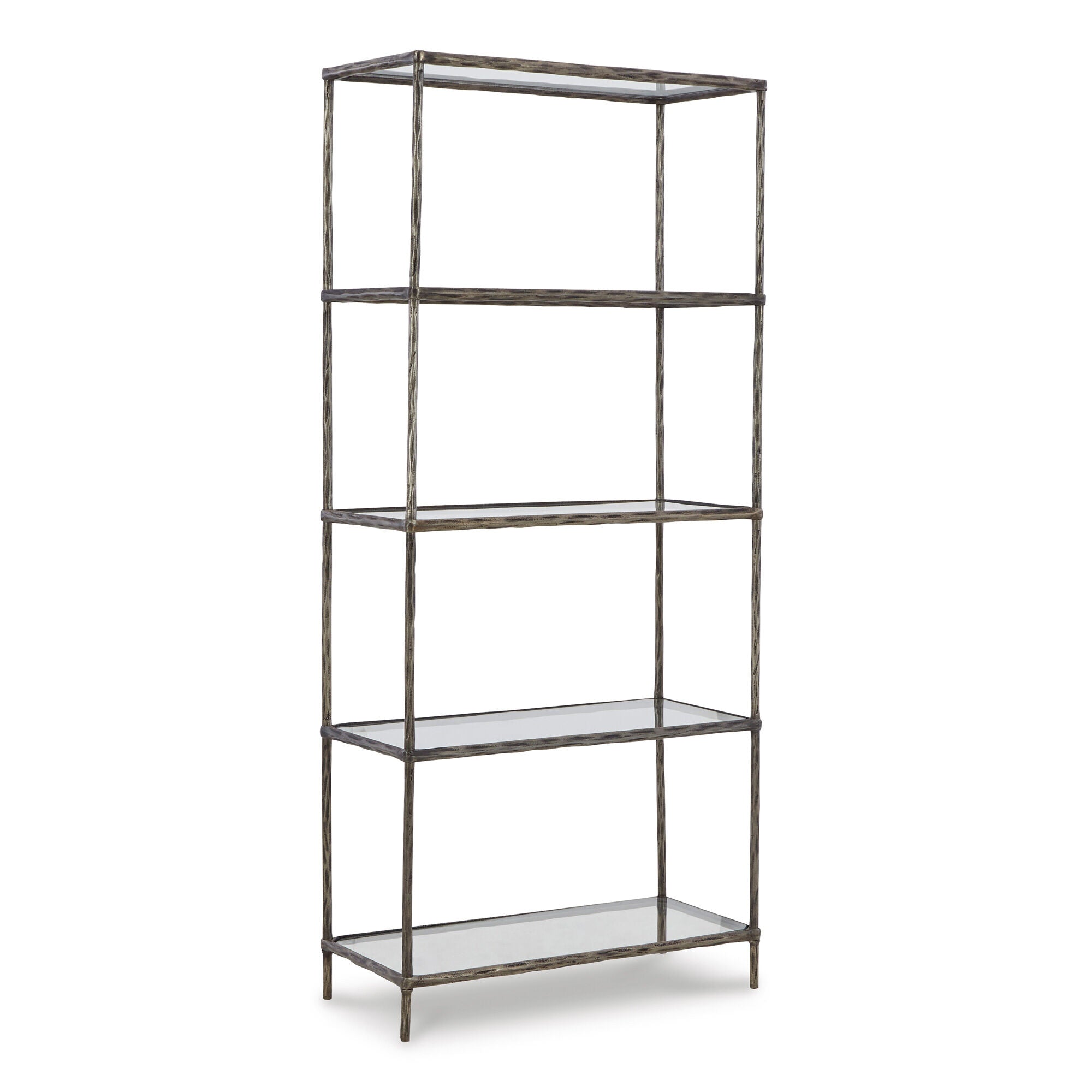 Ryandale 5-Shelf Wooden Bookcase - Sturdy & Modern Bookshelf for Home, Office, or Library - Perfect for Organizing Books, Decor, and Storage