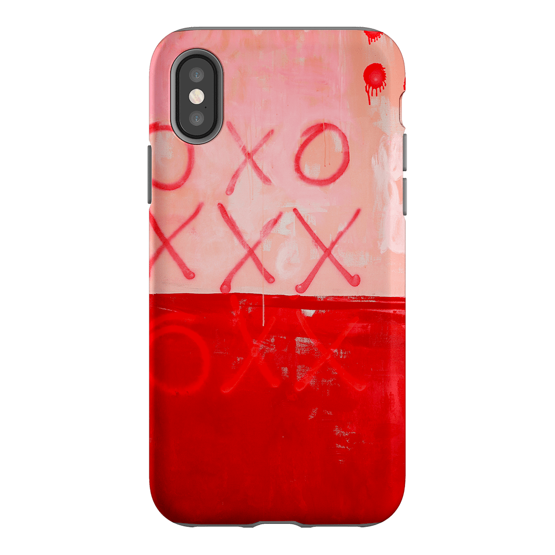Premium Xoxo Phone Case - Shockproof & Slim Design for iPhone 15/14/13/12/11 Pro Max - Trendy Cute Protective Cover for Everyday Use, Travel & Outdoor Activities