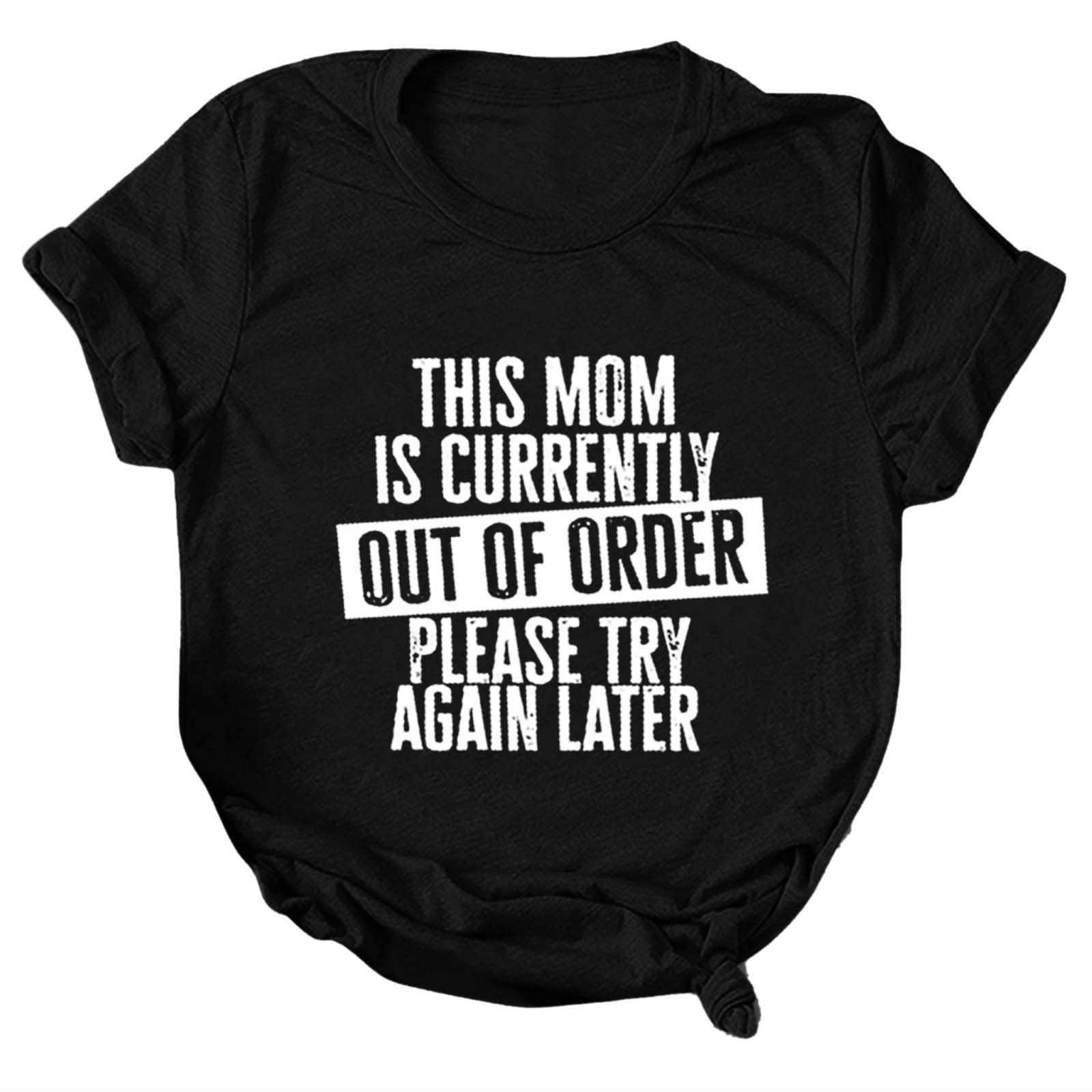 Women's Casual Long Sleeve Tunic Pullover Tee with Letter Print - Comfortable Nursing Shirts for Work & Everyday Wear | Perfect for Nurses, Healthcare Professionals & Casual Outfits