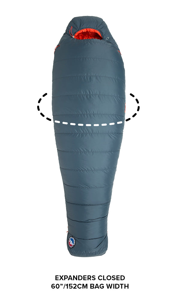 Big Agnes Torchlight 30°F Men's Sleeping Bag - Lightweight Backpacking & Camping Gear for Hiking, Mountaineering & Outdoor Adventures