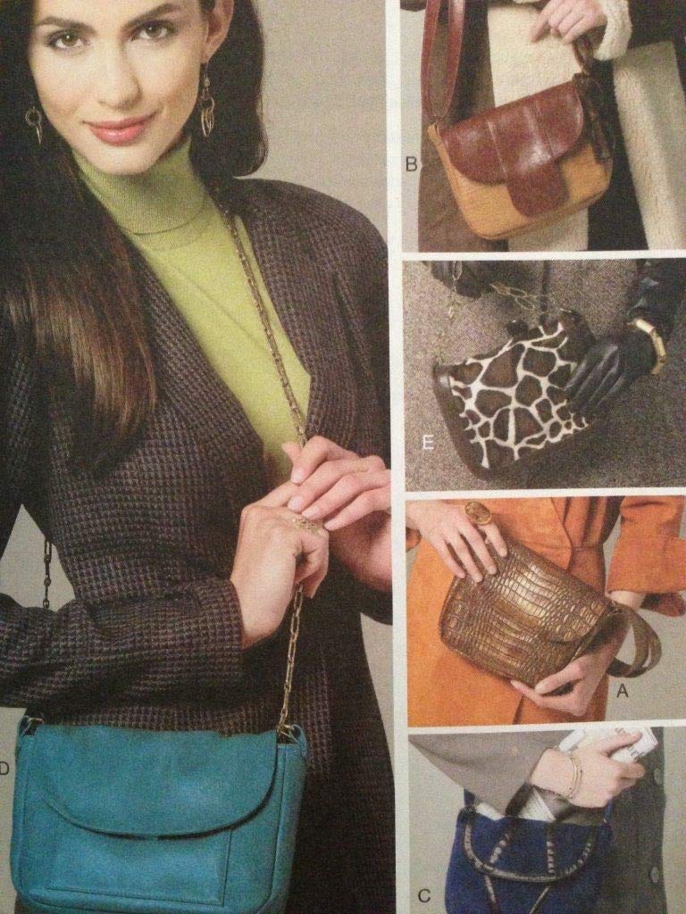 Vogue Patterns V8782 - Stylish DIY Sewing Bag Patterns for Women | Fashionable Tote, Clutch & Shoulder Bag Designs | Perfect for Crafting, Gifts & Everyday Use
