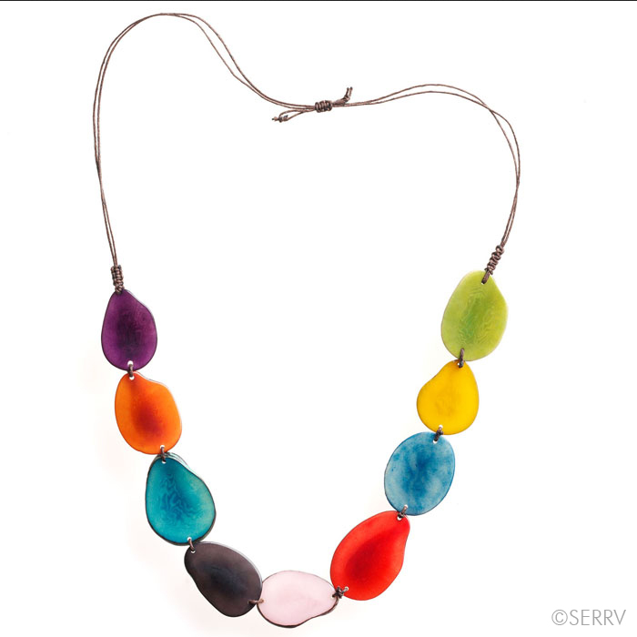 Eco-Friendly Tagua Nut Necklace - Handmade Sustainable Jewelry for Women - Perfect for Boho, Beach & Everyday Wear