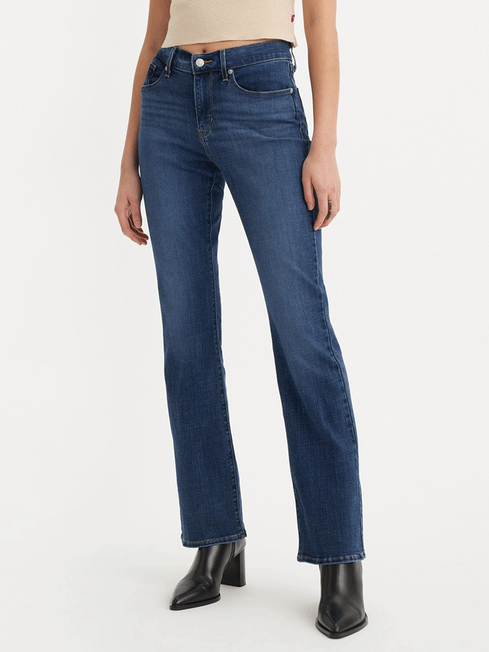 Levi's Women's Classic Bootcut Jeans - Dark Wash Denim Pants for Casual Wear & Everyday Style | Perfect for Work, Weekend Outings & Date Nights